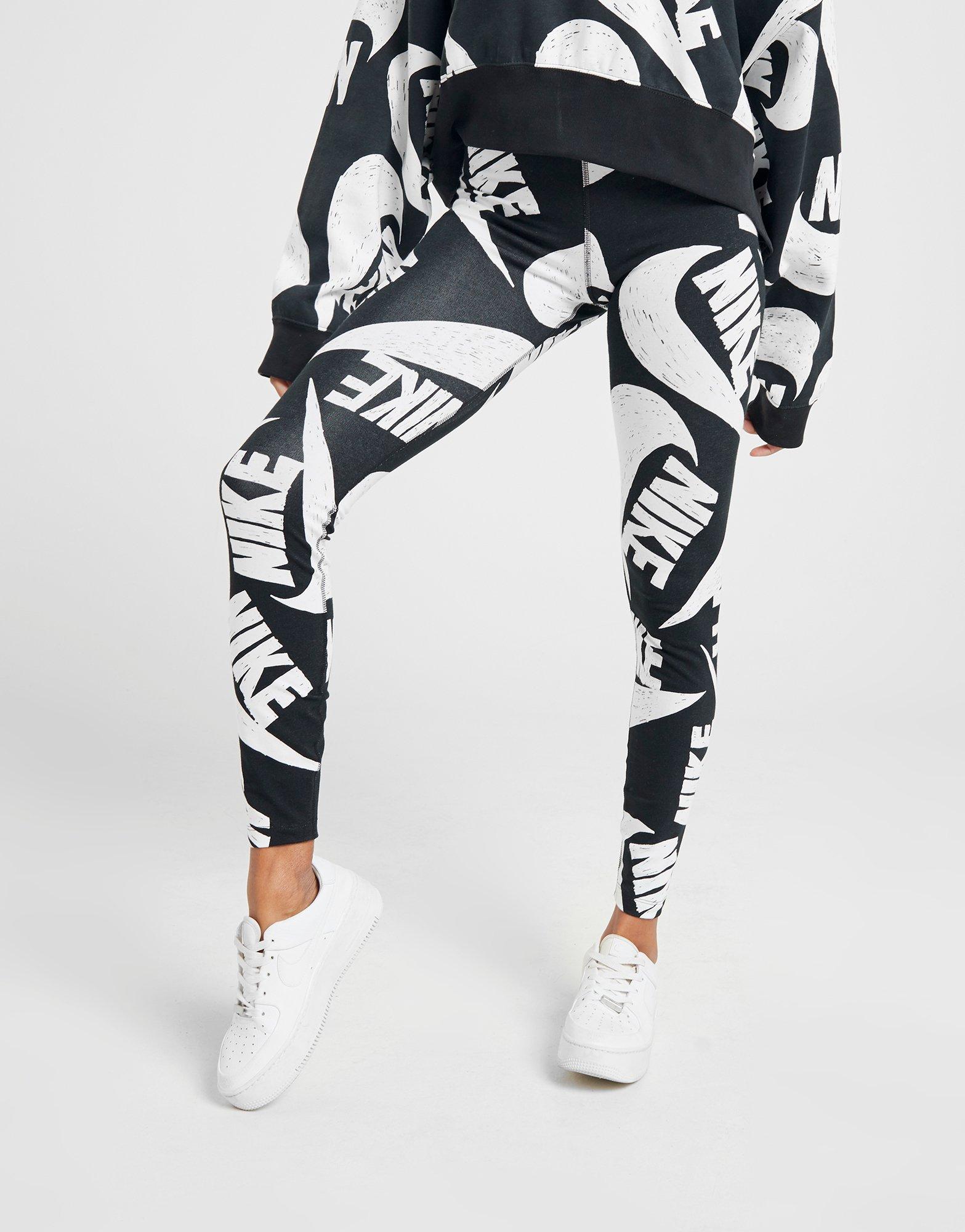 nike leggings in all over futura print