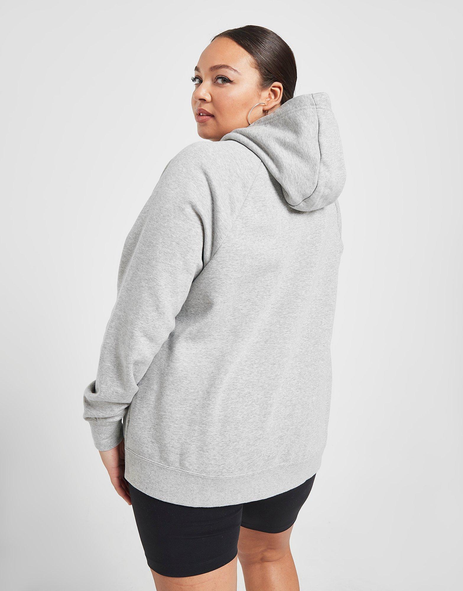 plus size grey sweatshirt