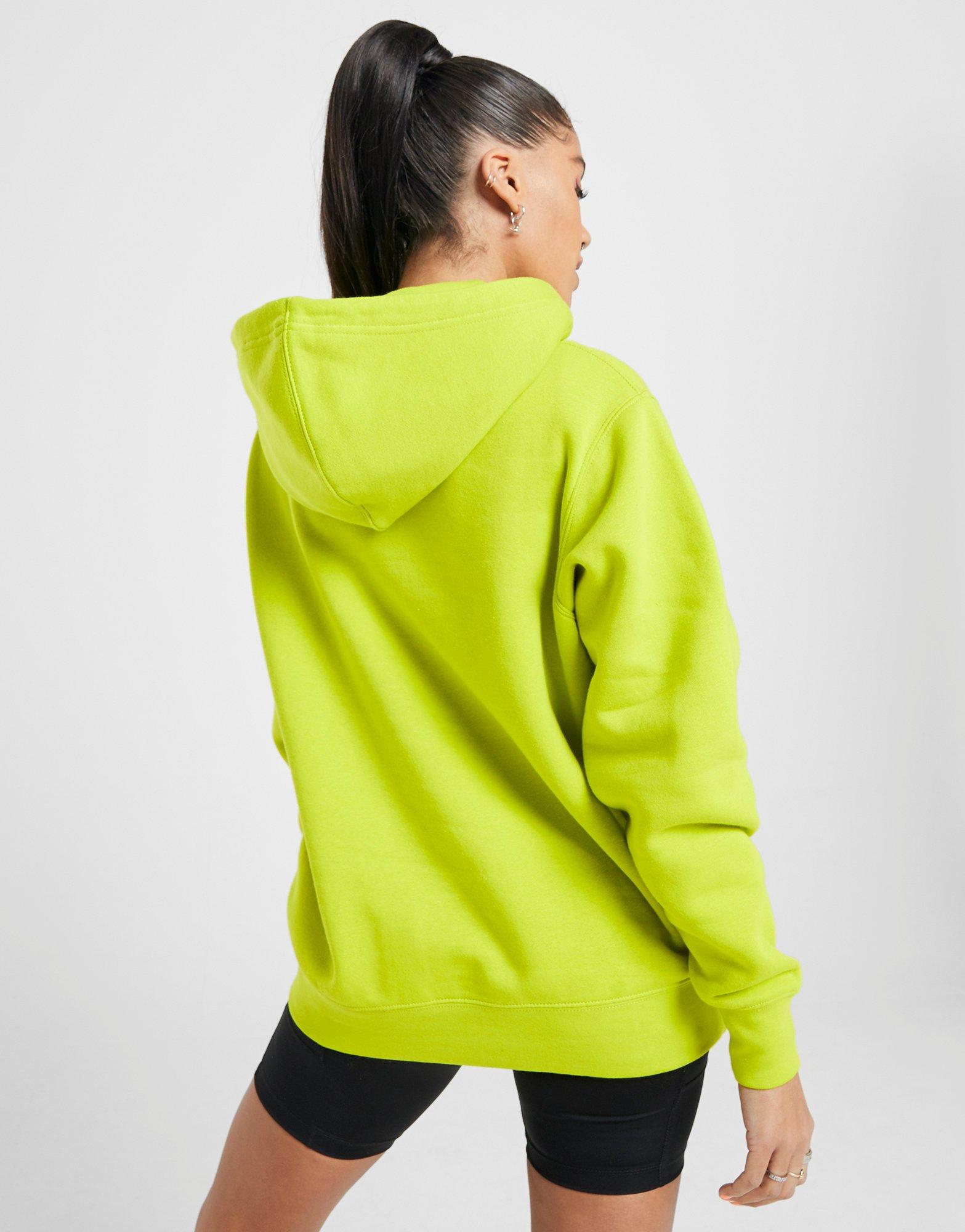 nike green hoodie womens