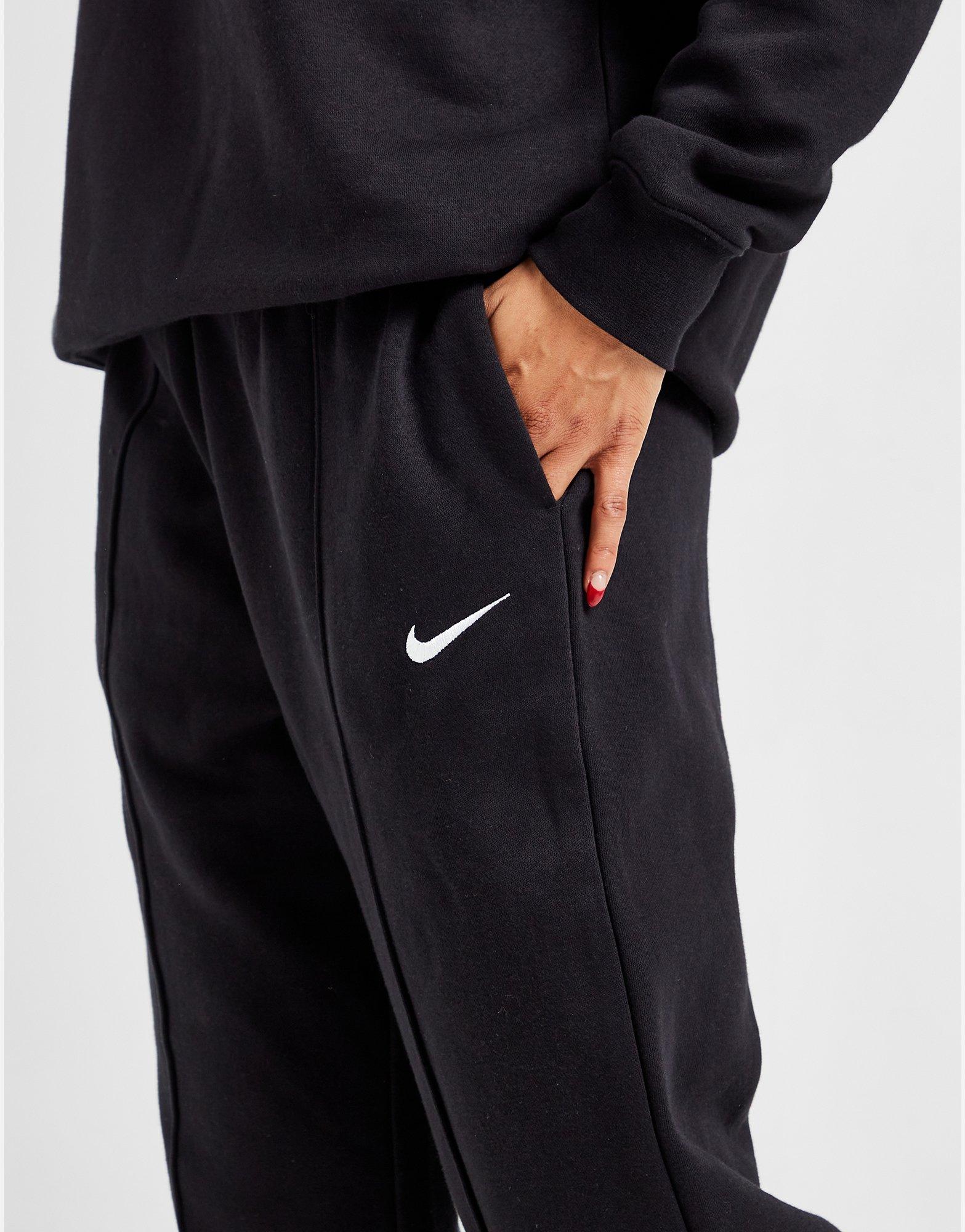 nike swoosh fleece joggers womens