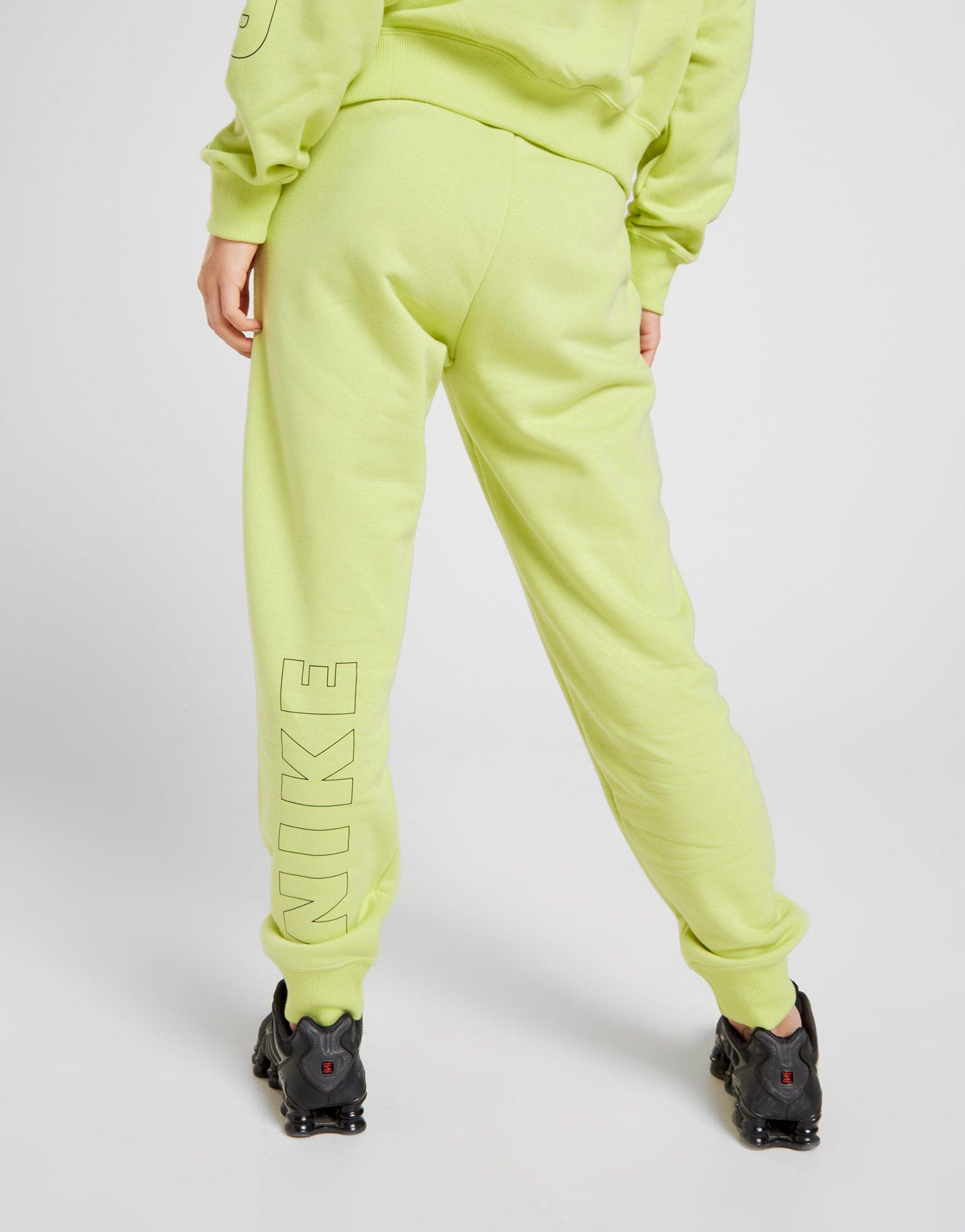 jogging nike femme verte