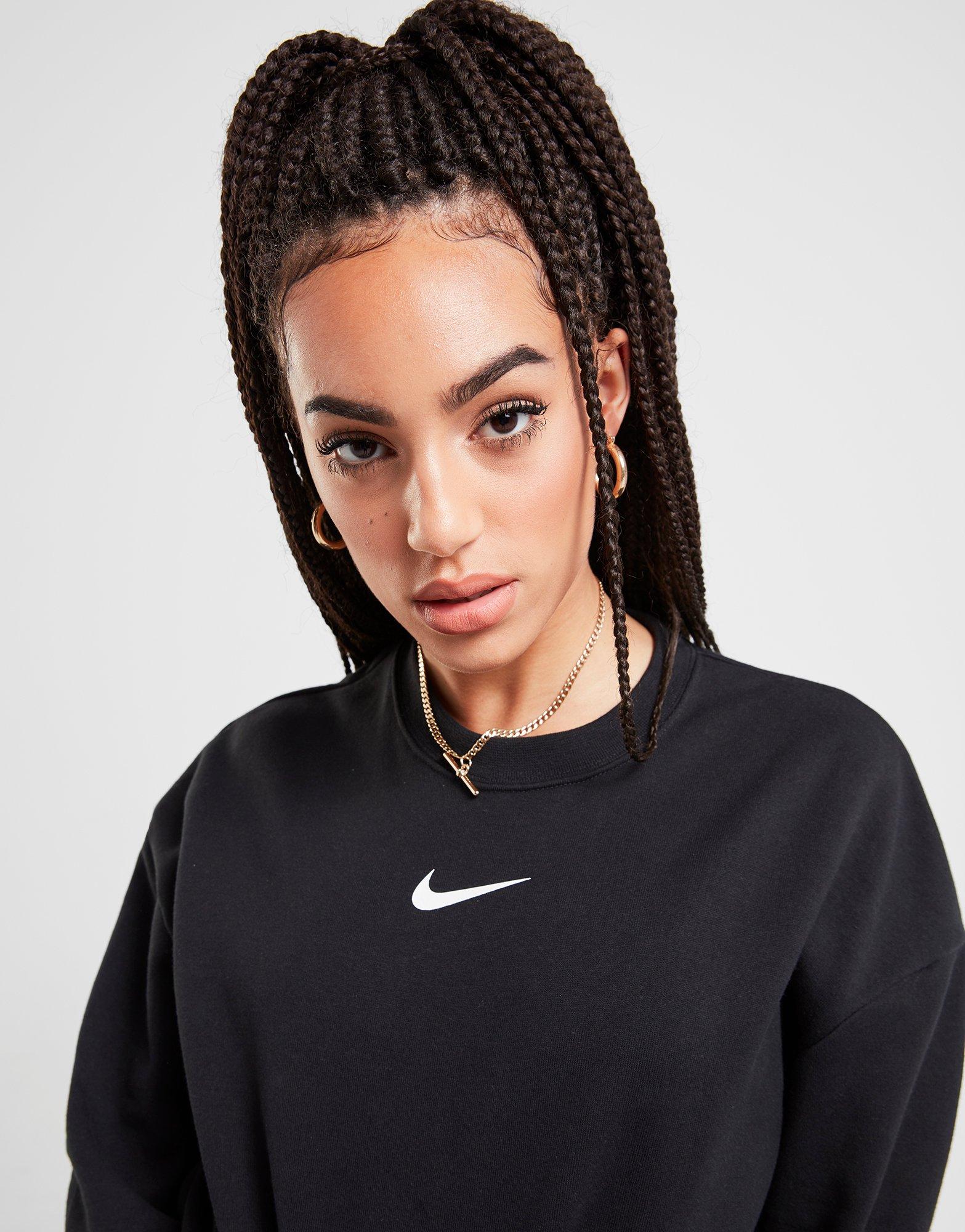 Nike Swoosh Tie Crew Sweatshirt Dames
