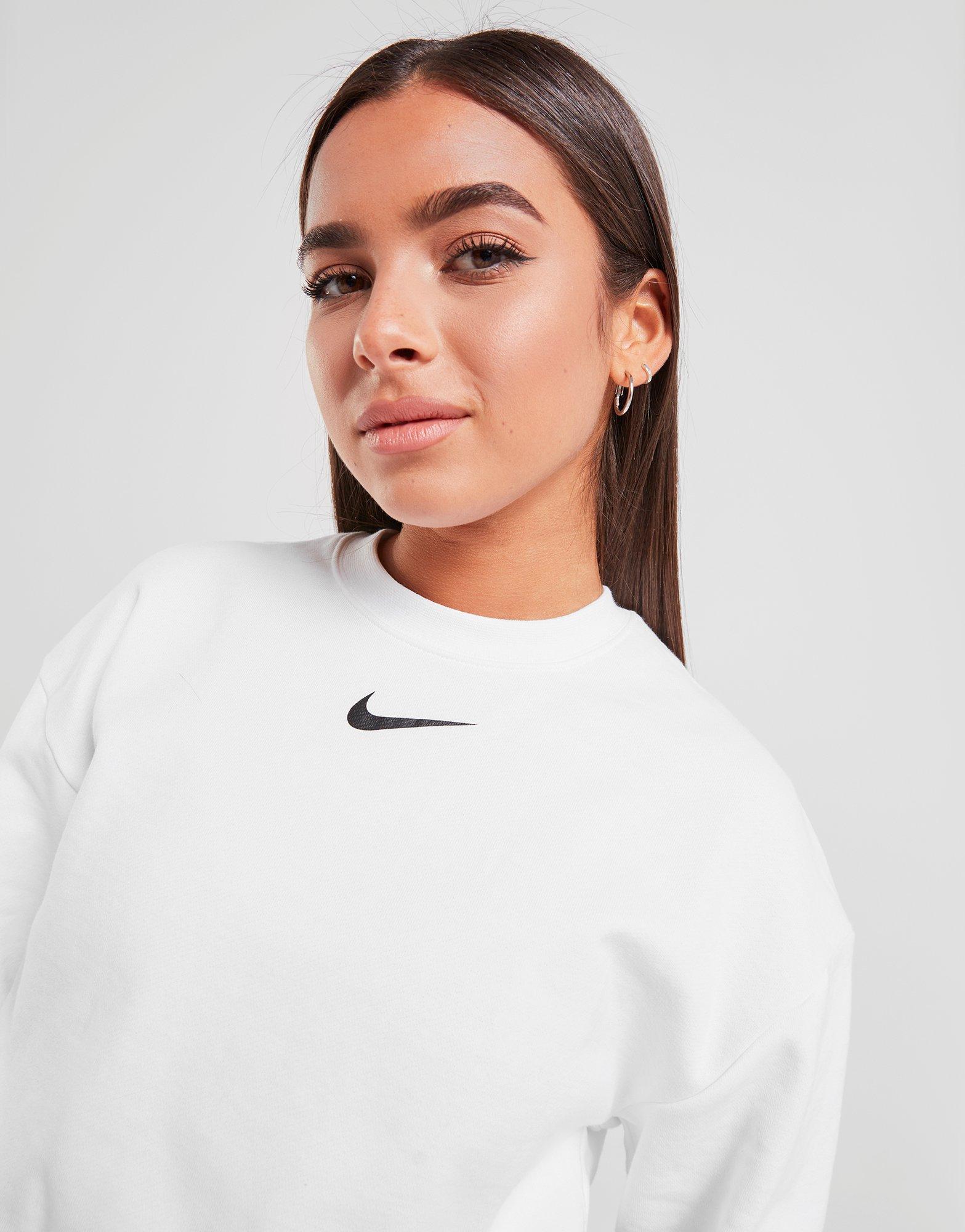 nike swoosh crew sweatshirt ladies