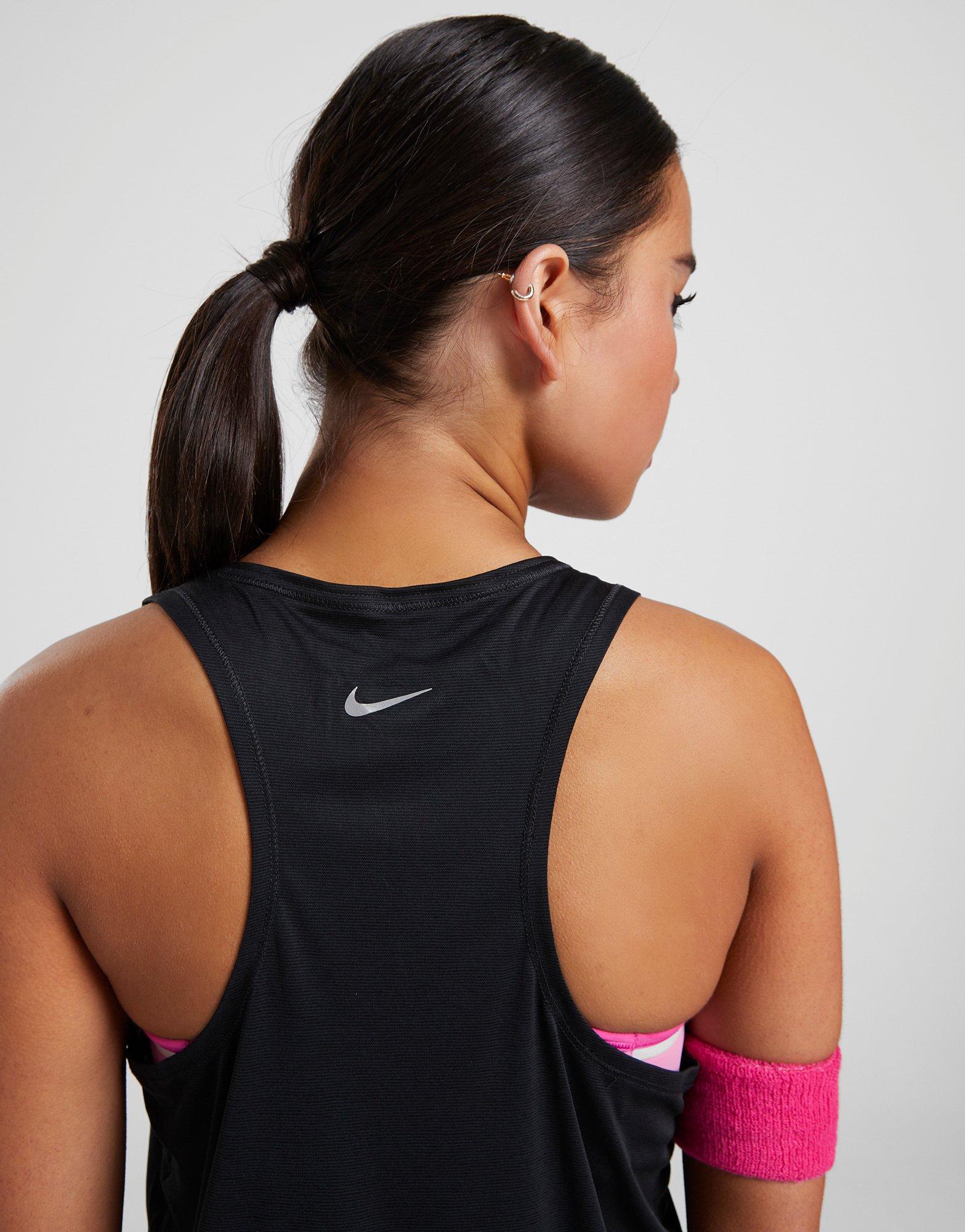 nike running miler swoosh tank top