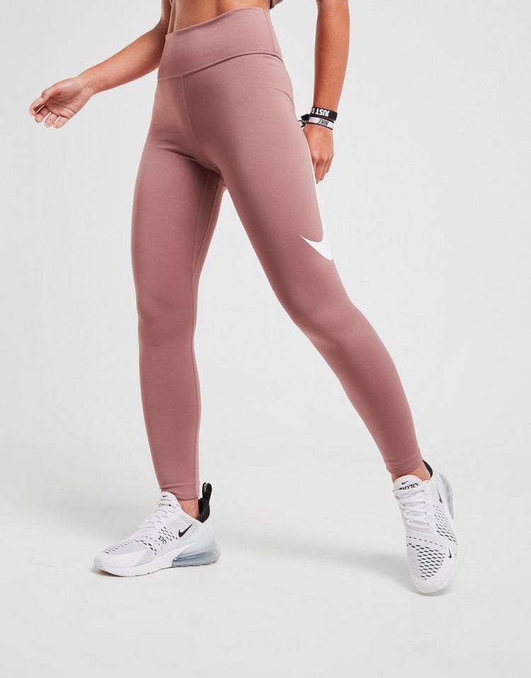 Acherter Rose Nike Collants Swoosh Running Femme | JD Sports