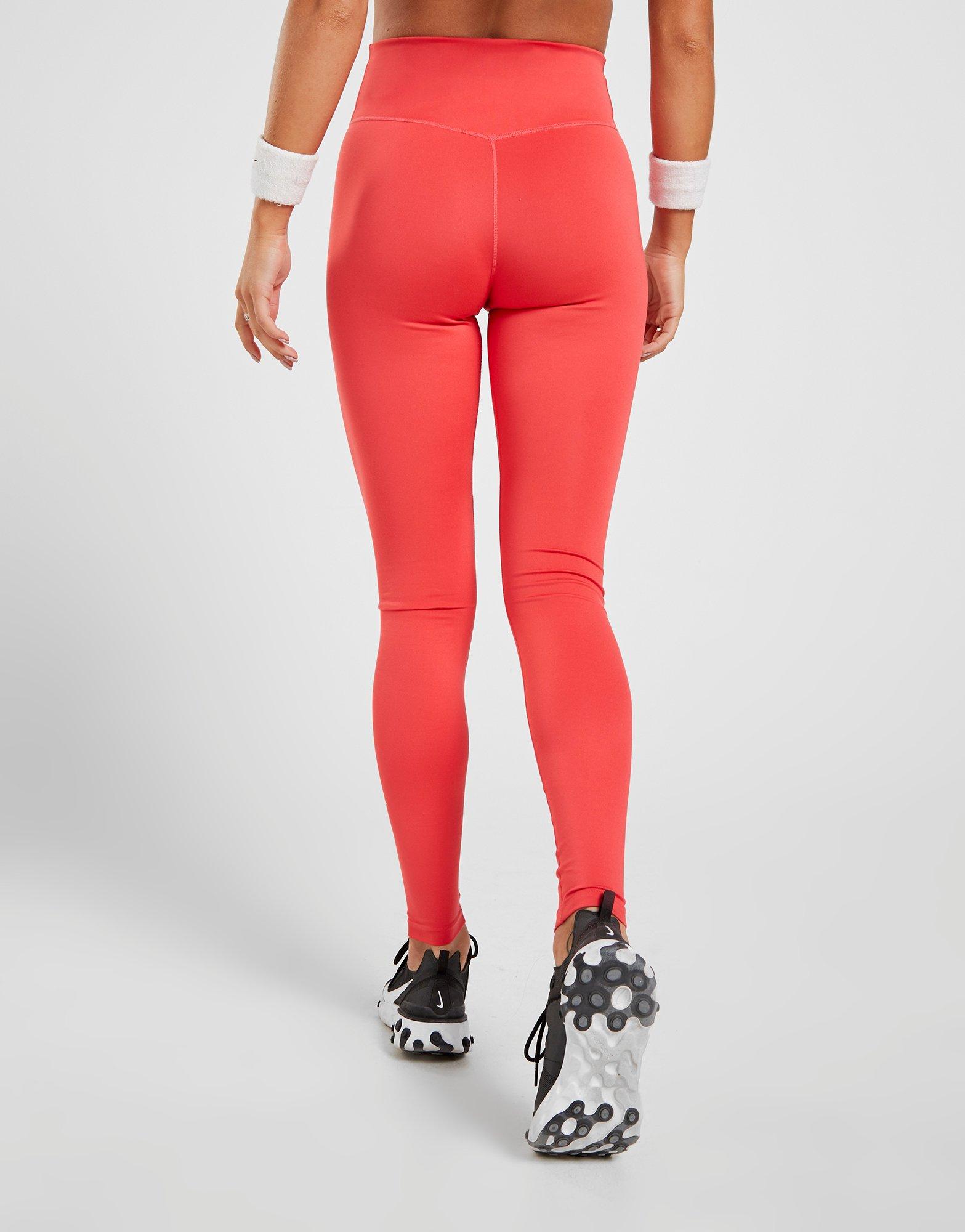 peach nike leggings