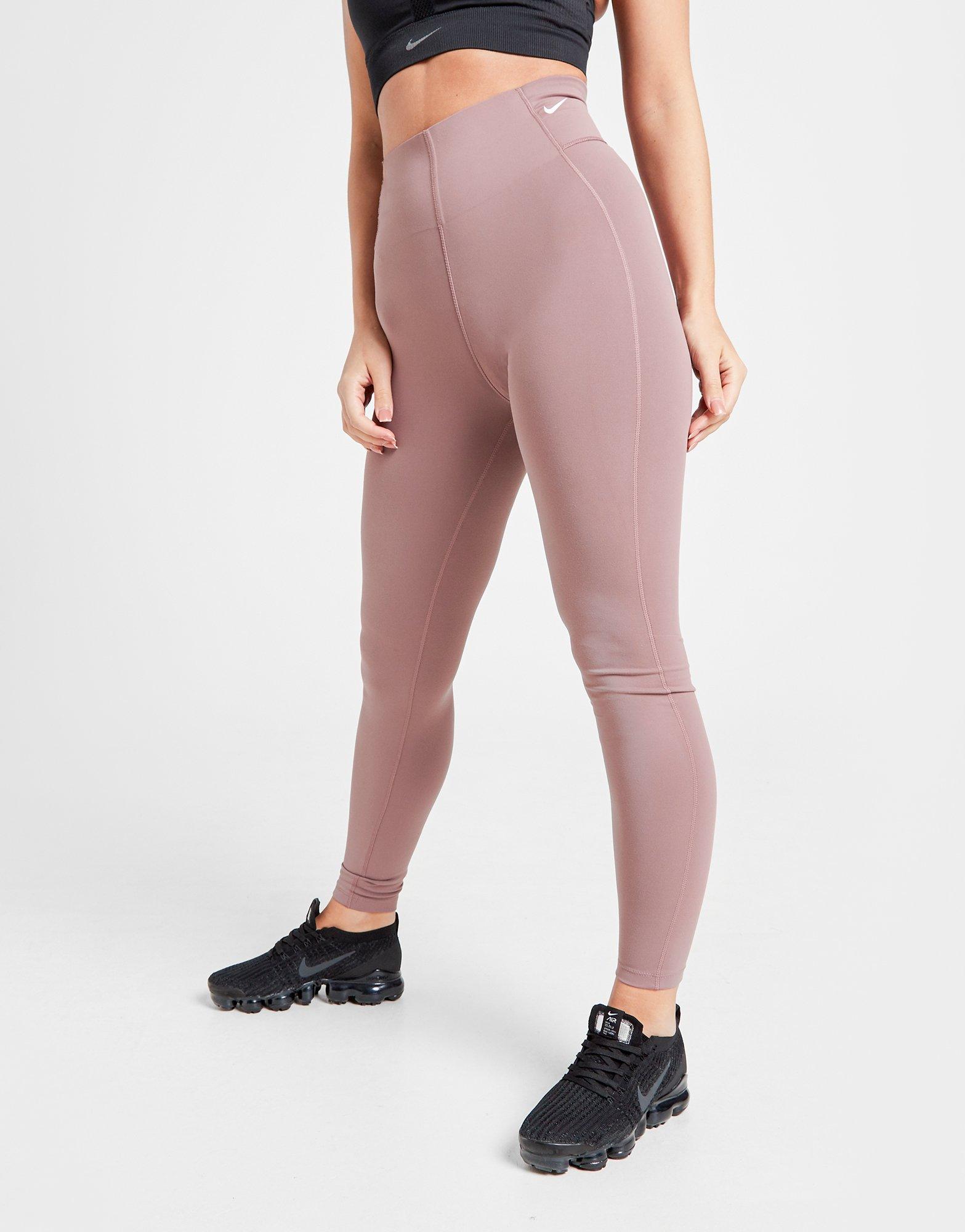 mauve nike leggings