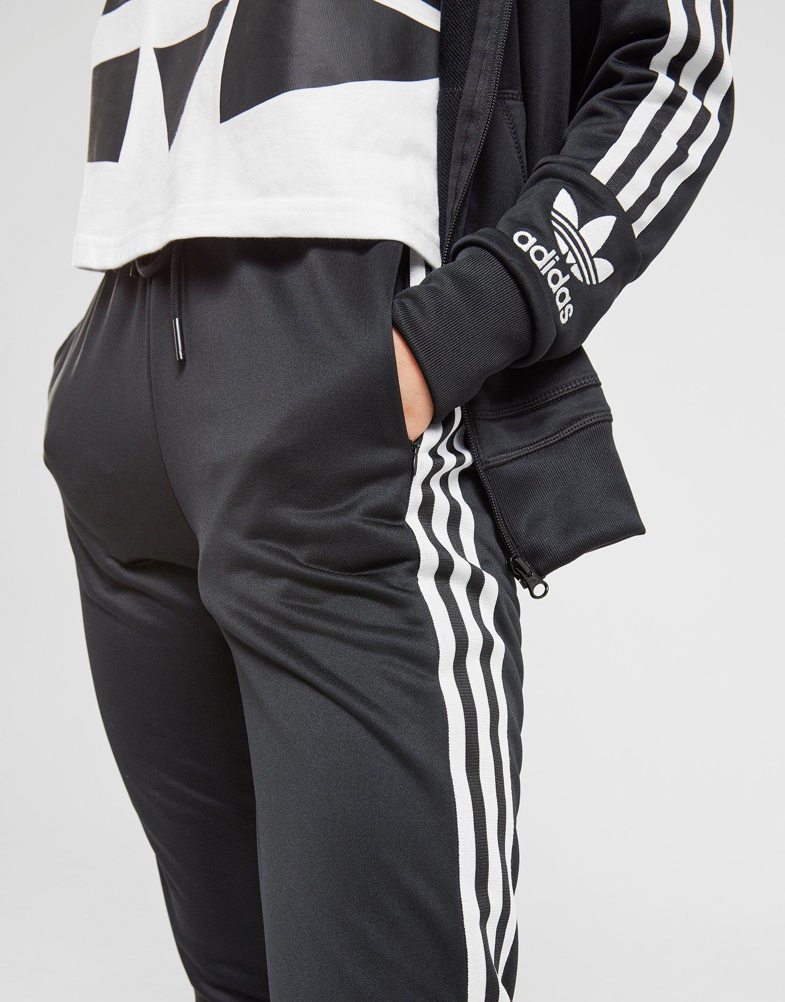 adidas poly track pants womens