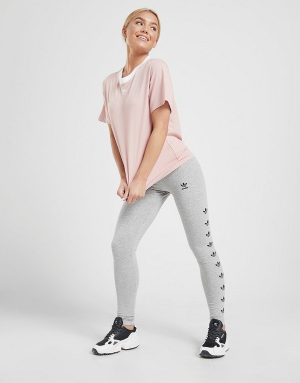 Buy Pink Adidas Originals Essential Trefoil Boyfriend T Shirt