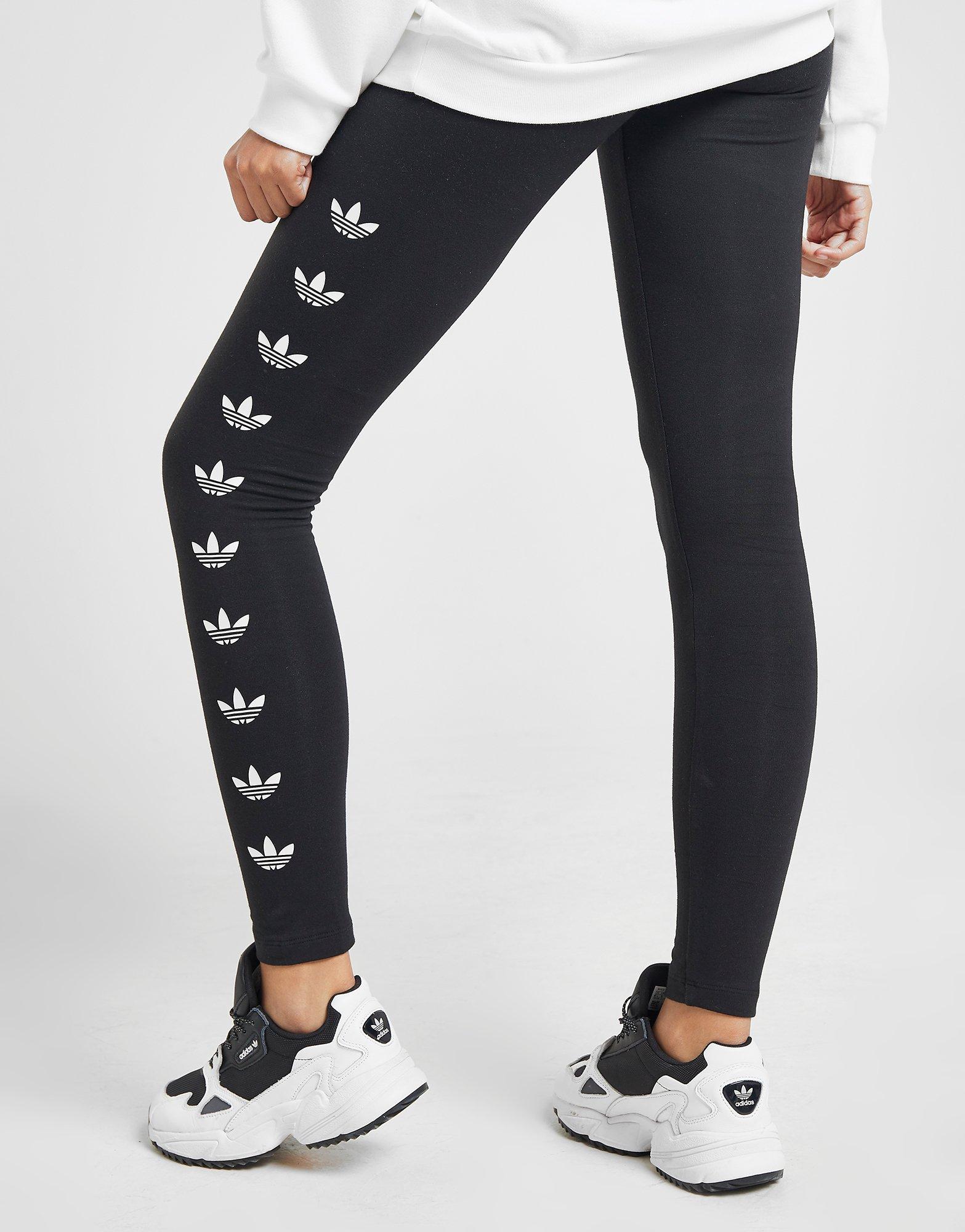 adidas originals black trefoil legging