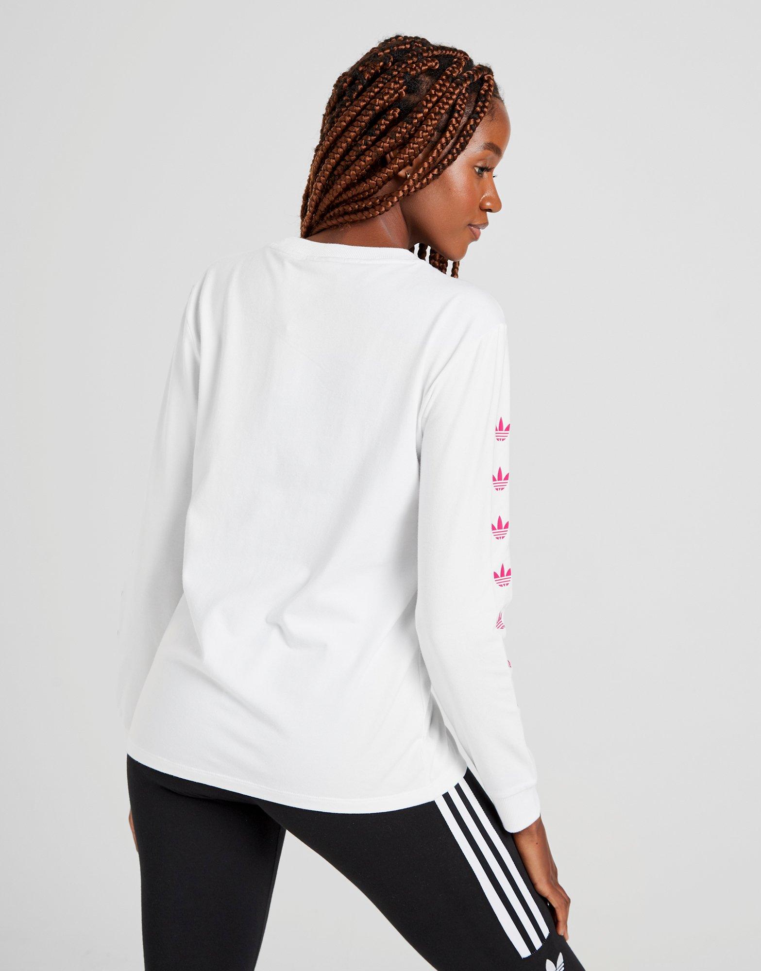 women's adidas trefoil long sleeve