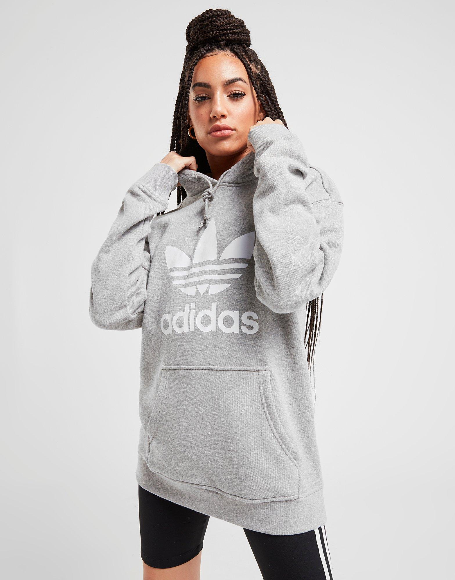 adidas trefoil hoodie dam