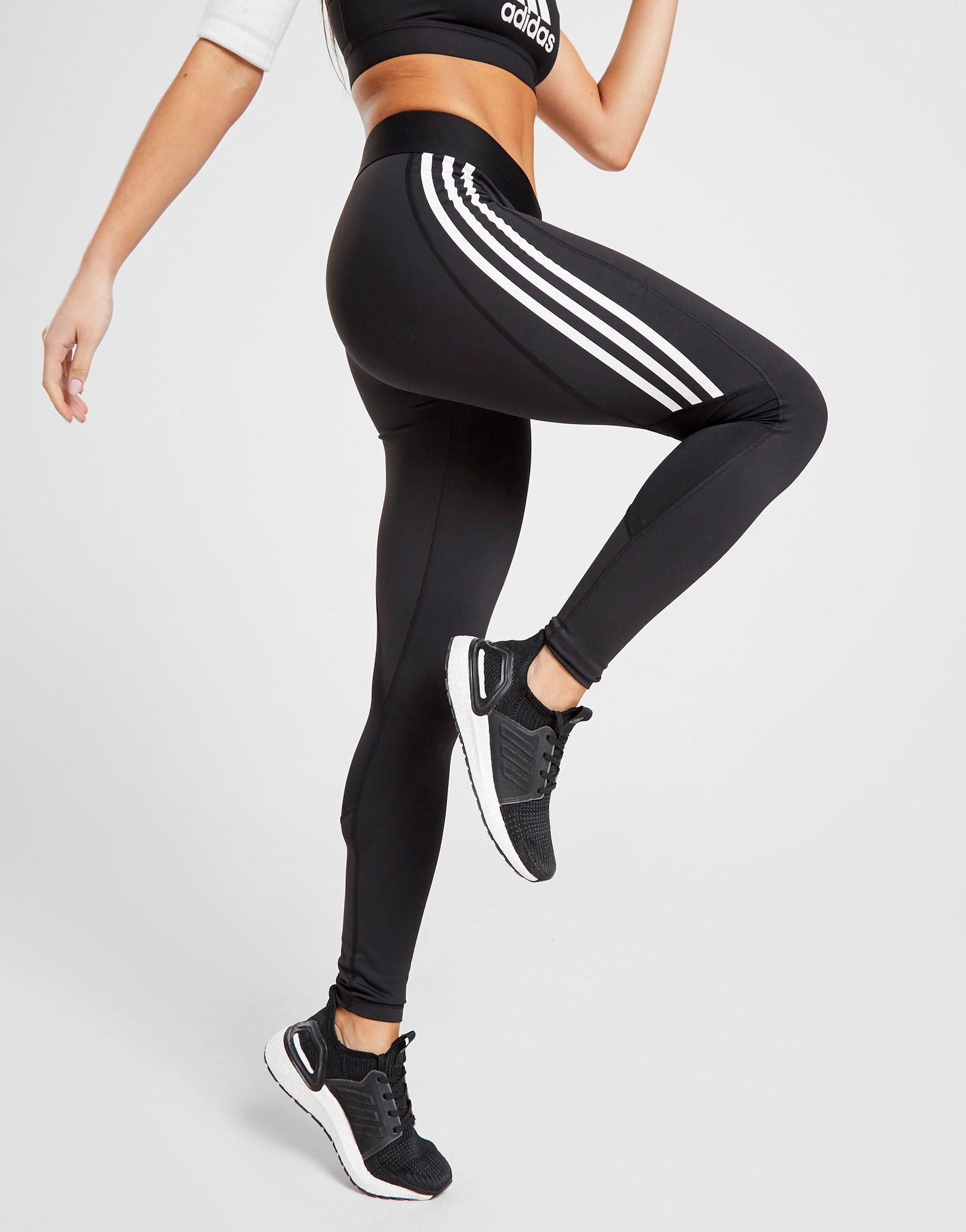 adidas three stripe leggings