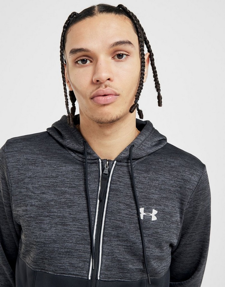 Buy Black Under Armour Fleece Full Zip Hoodie Men's JD Sports JD