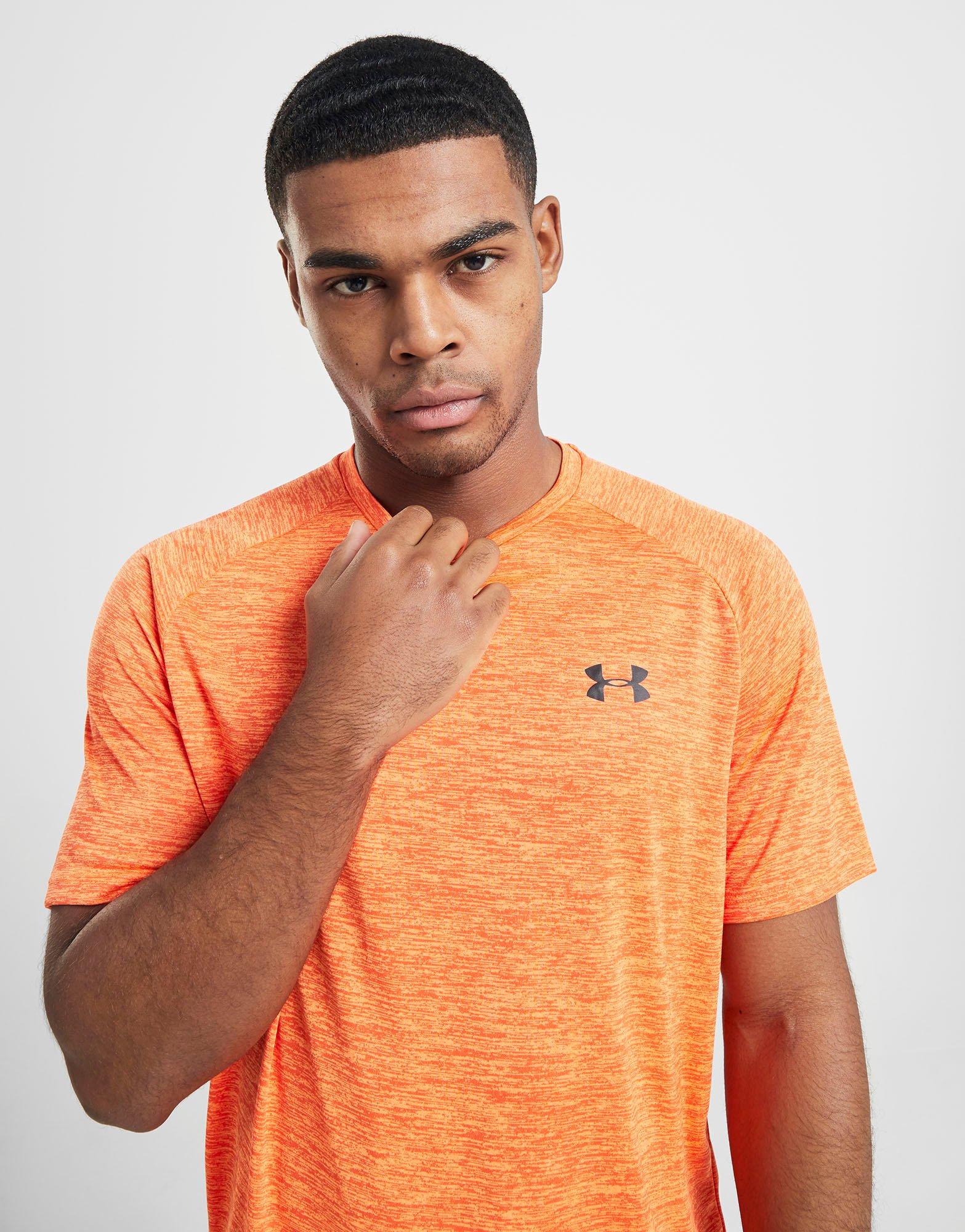 orange under armour t shirt