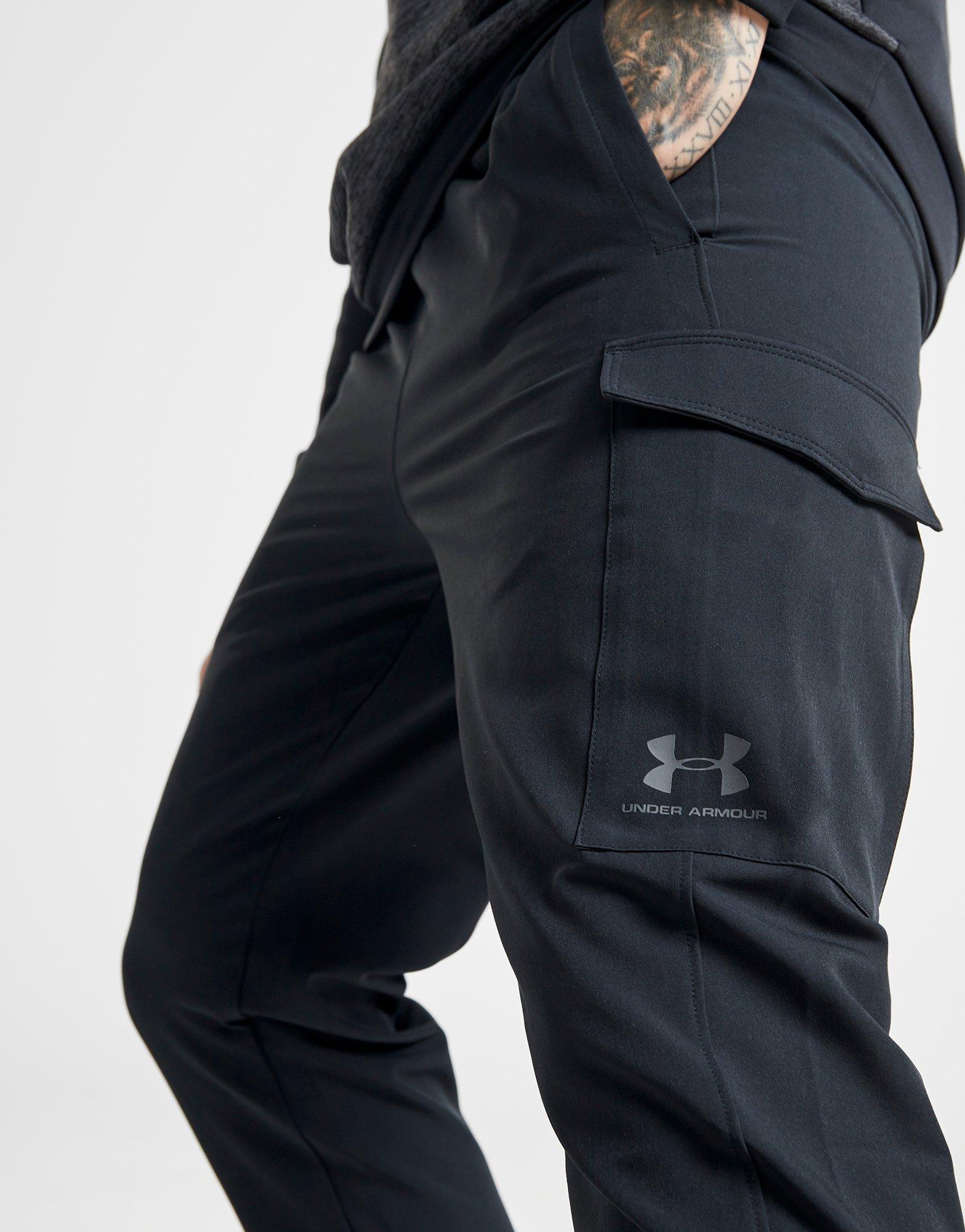 under armour cargo pants grey