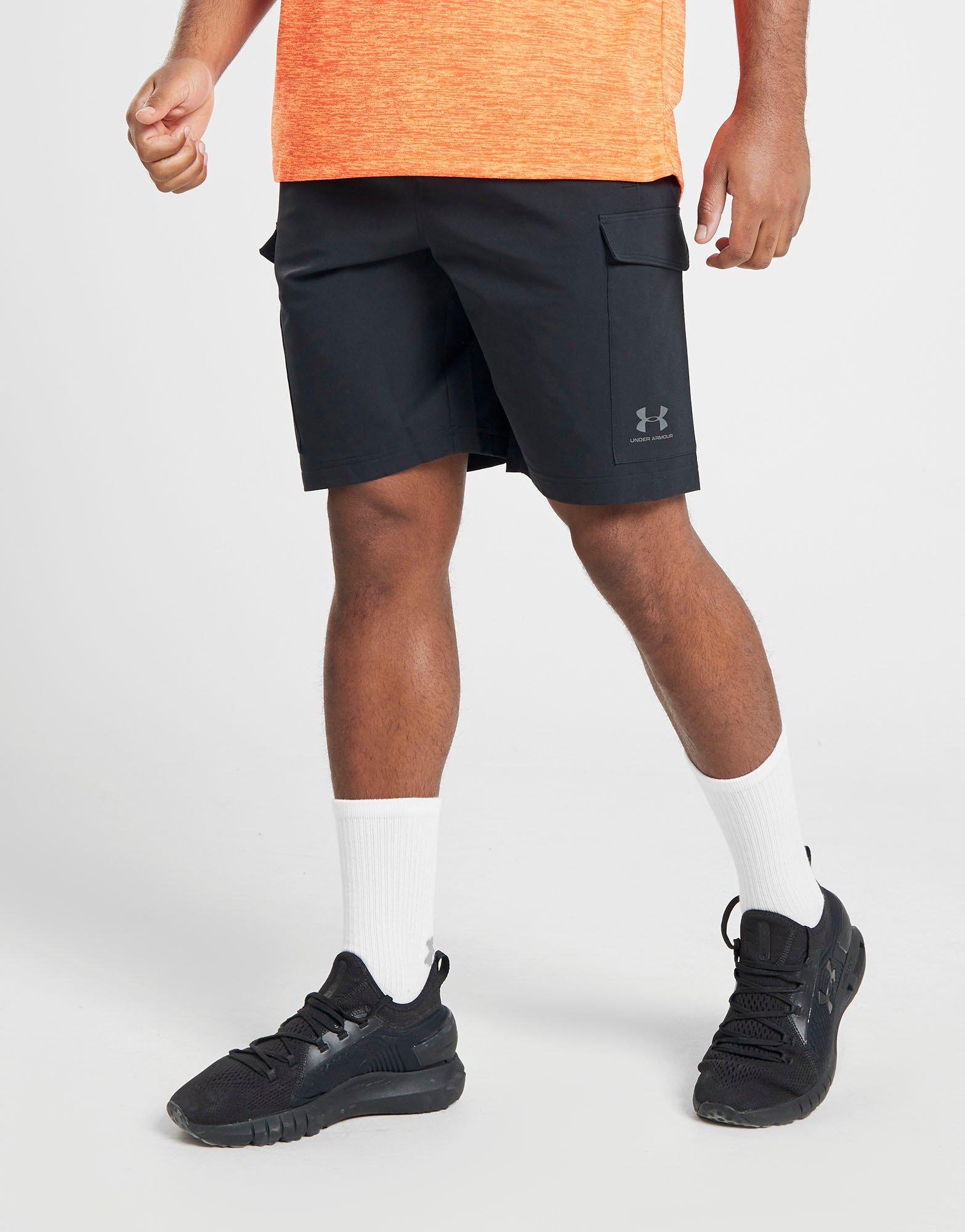 under armour woven cargo shorts