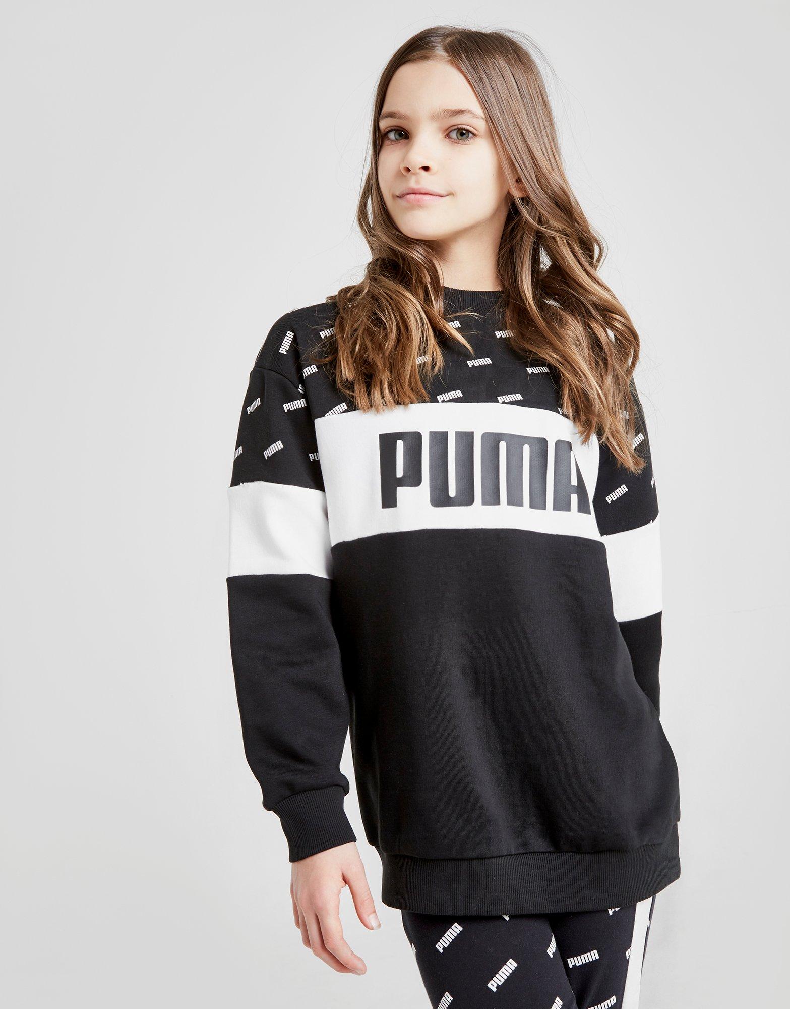 girls puma hoodie