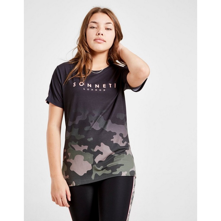 Sonneti Girls' Camo Gradient Boyfriend T-Shirt Junior