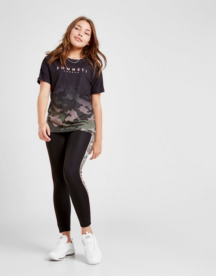 Sonneti Girls' Camo Gradient Boyfriend T-Shirt Junior