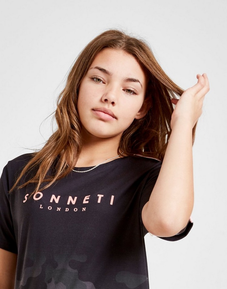 Sonneti Girls' Camo Gradient Boyfriend T-Shirt Junior