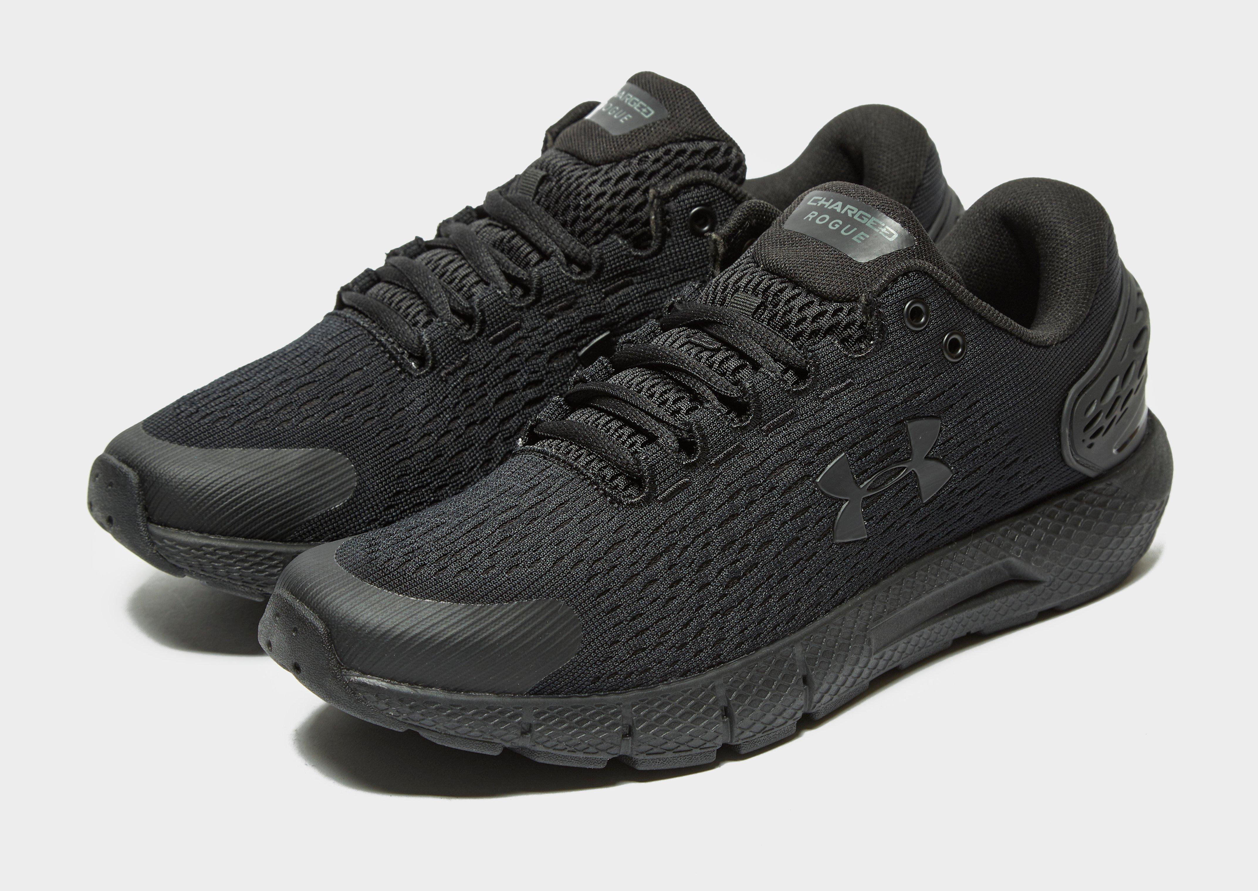 womens black under armour trainers