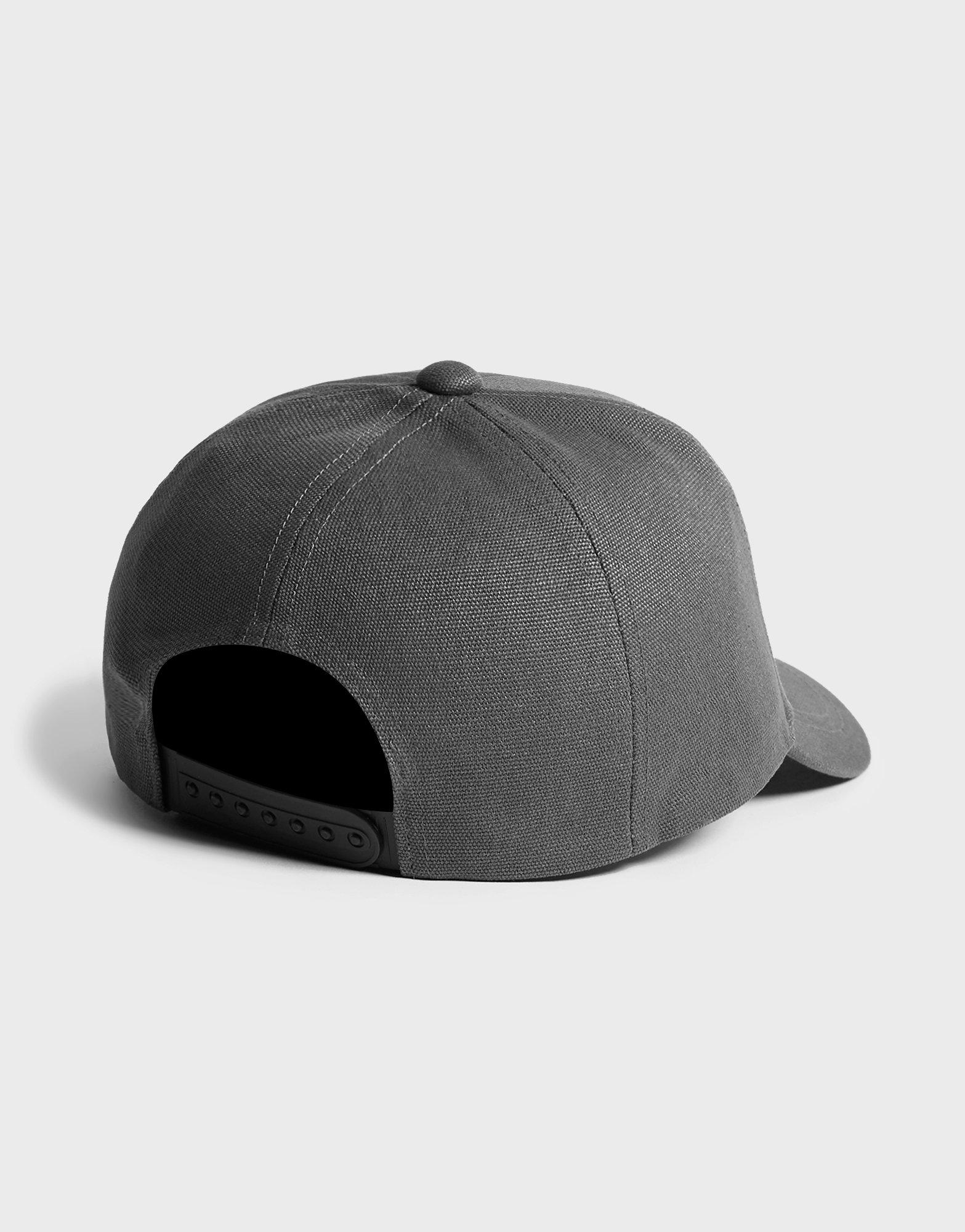 grey armani hat