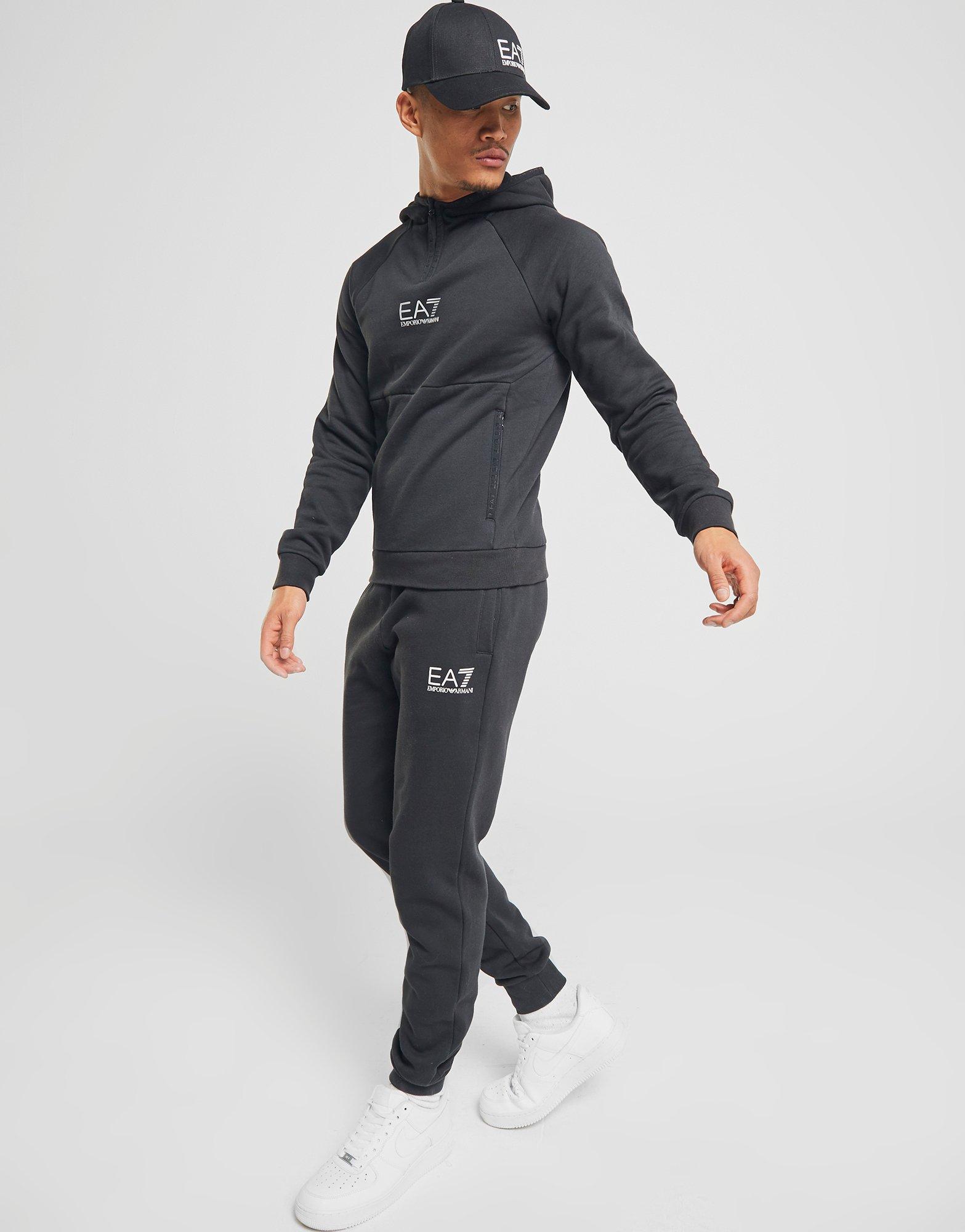 ea7 zipped hoodie