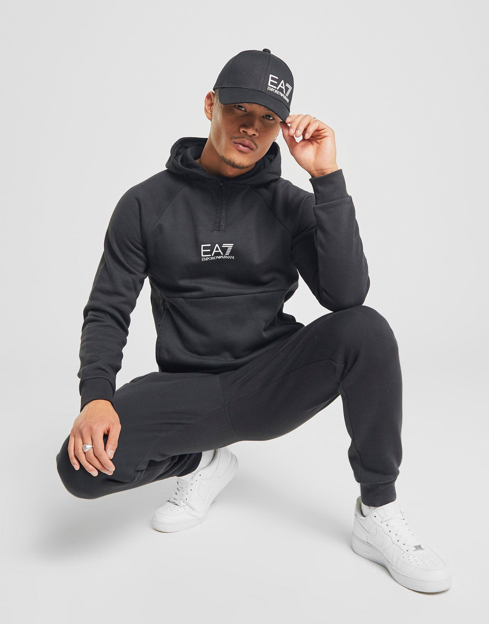 armani taped hoodie
