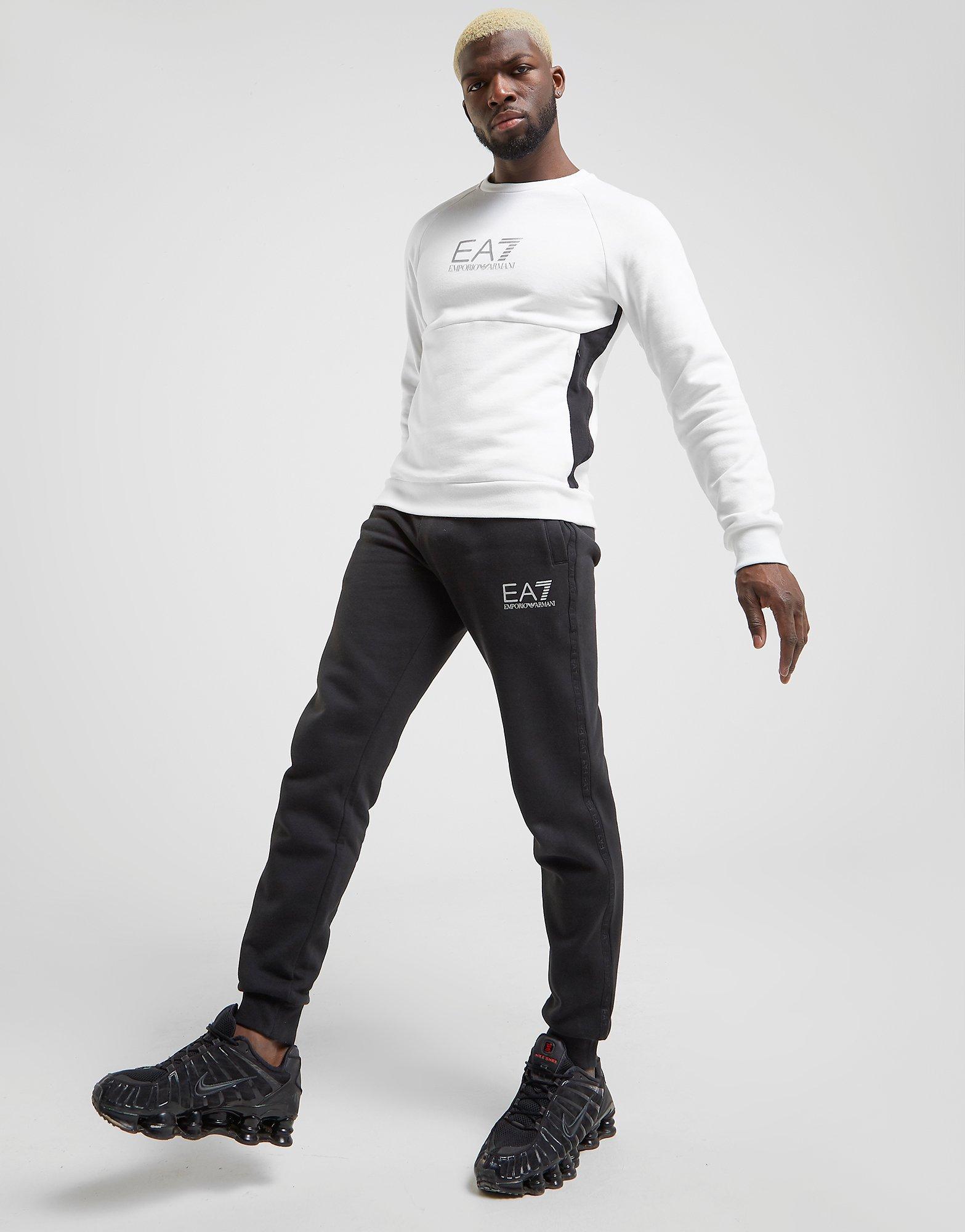 ea7 white sweatshirt