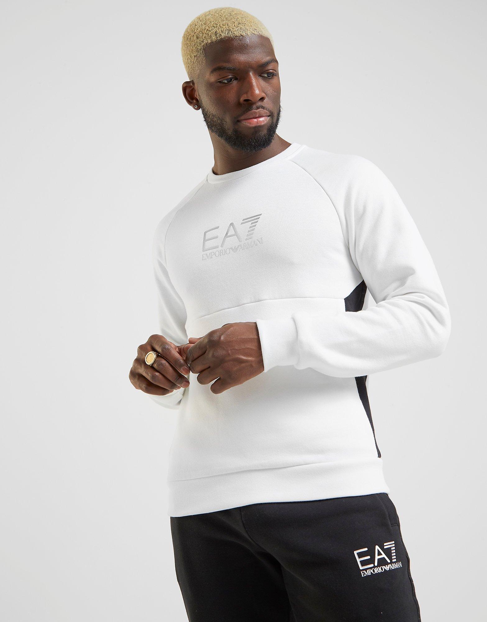 ea7 tape crew sweatshirt