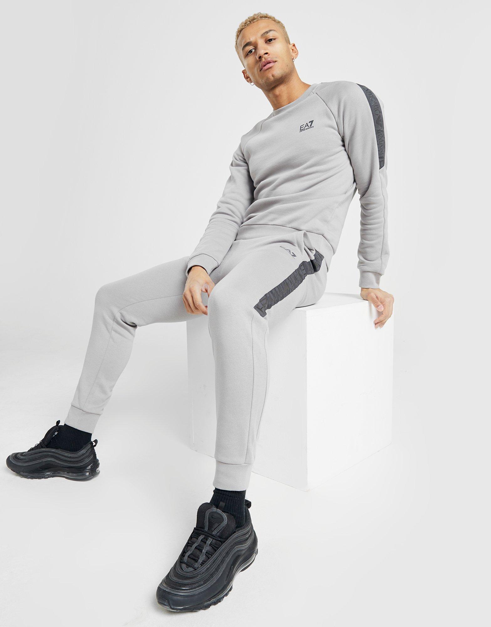 ea7 tape tracksuit