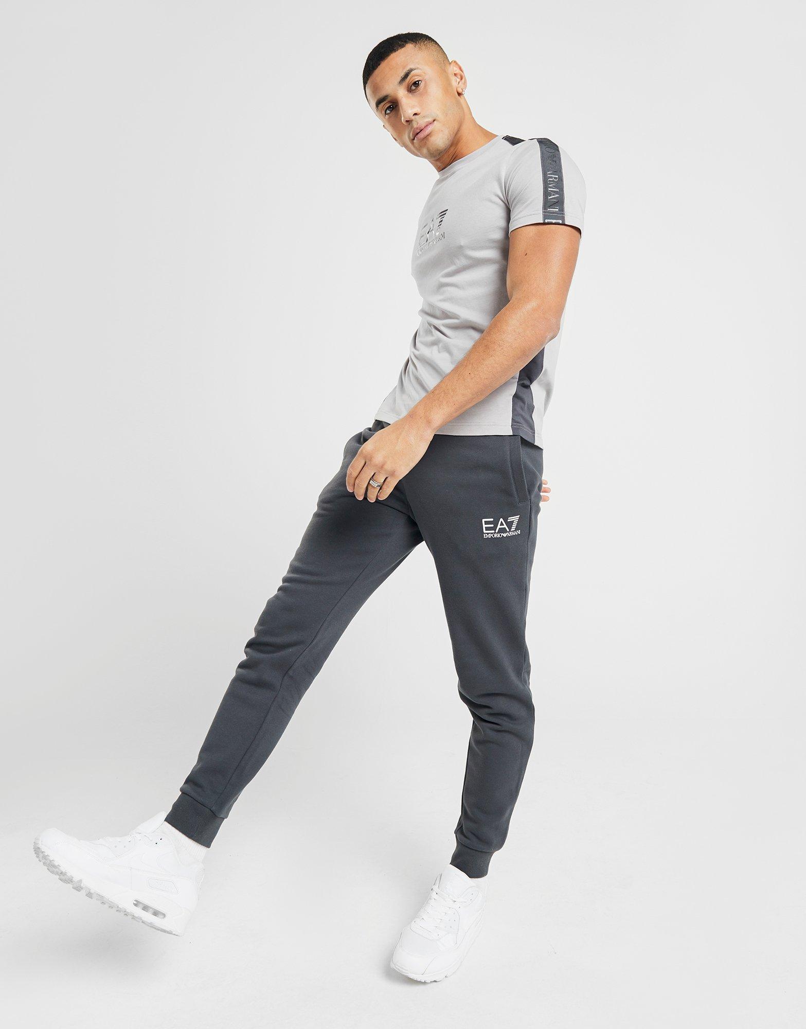 ea7 grain tape joggers