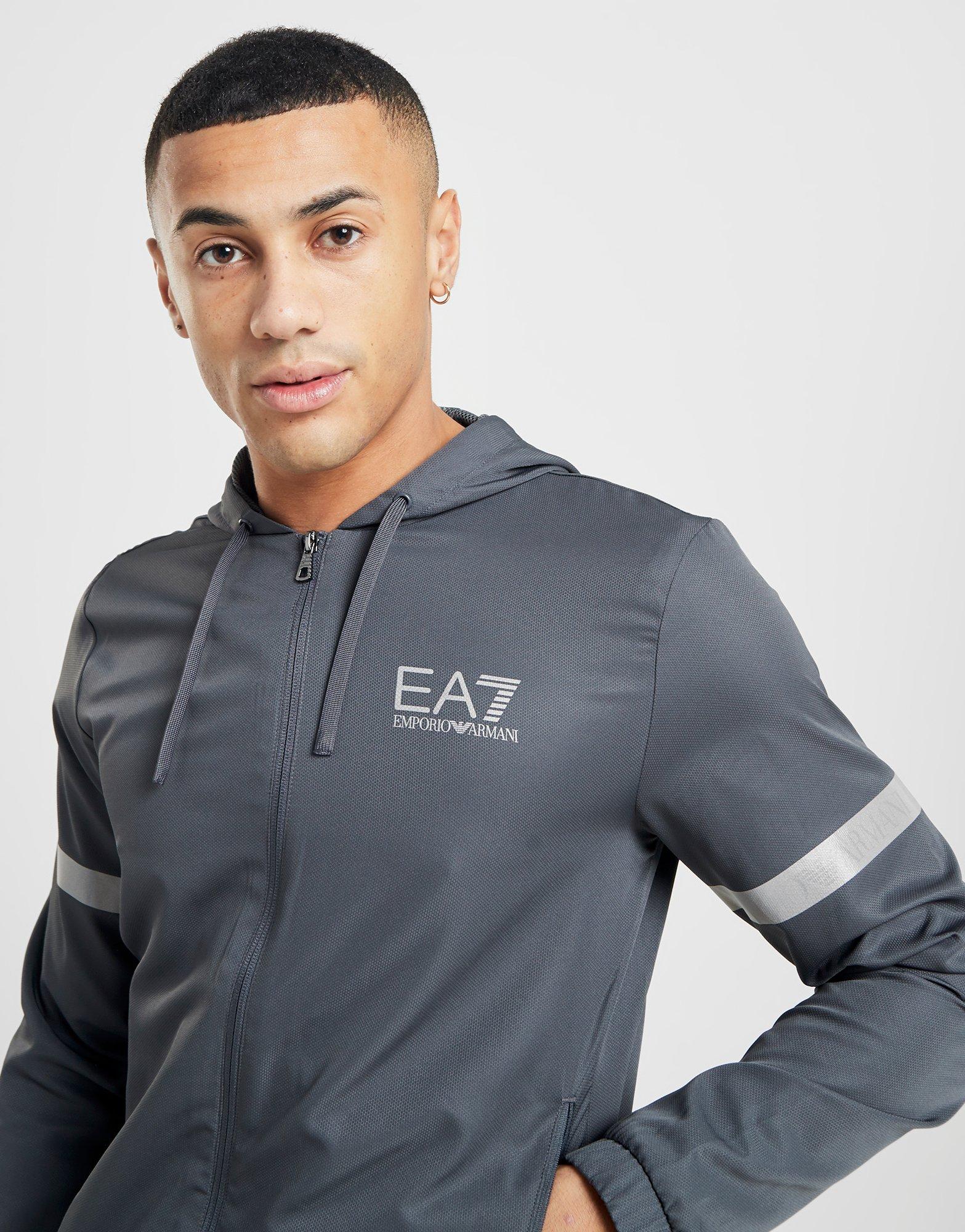 ea7 grey hoodie