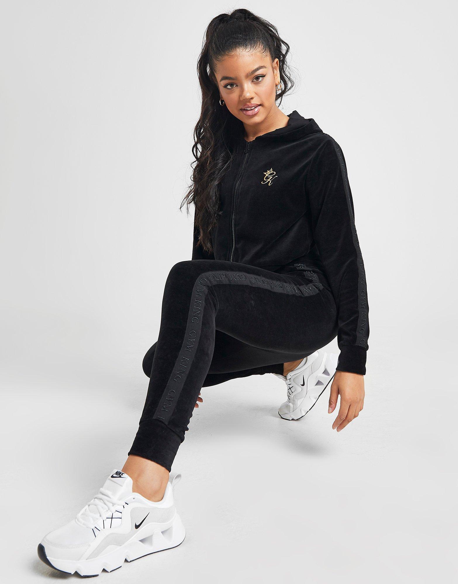 gym king velour tracksuit
