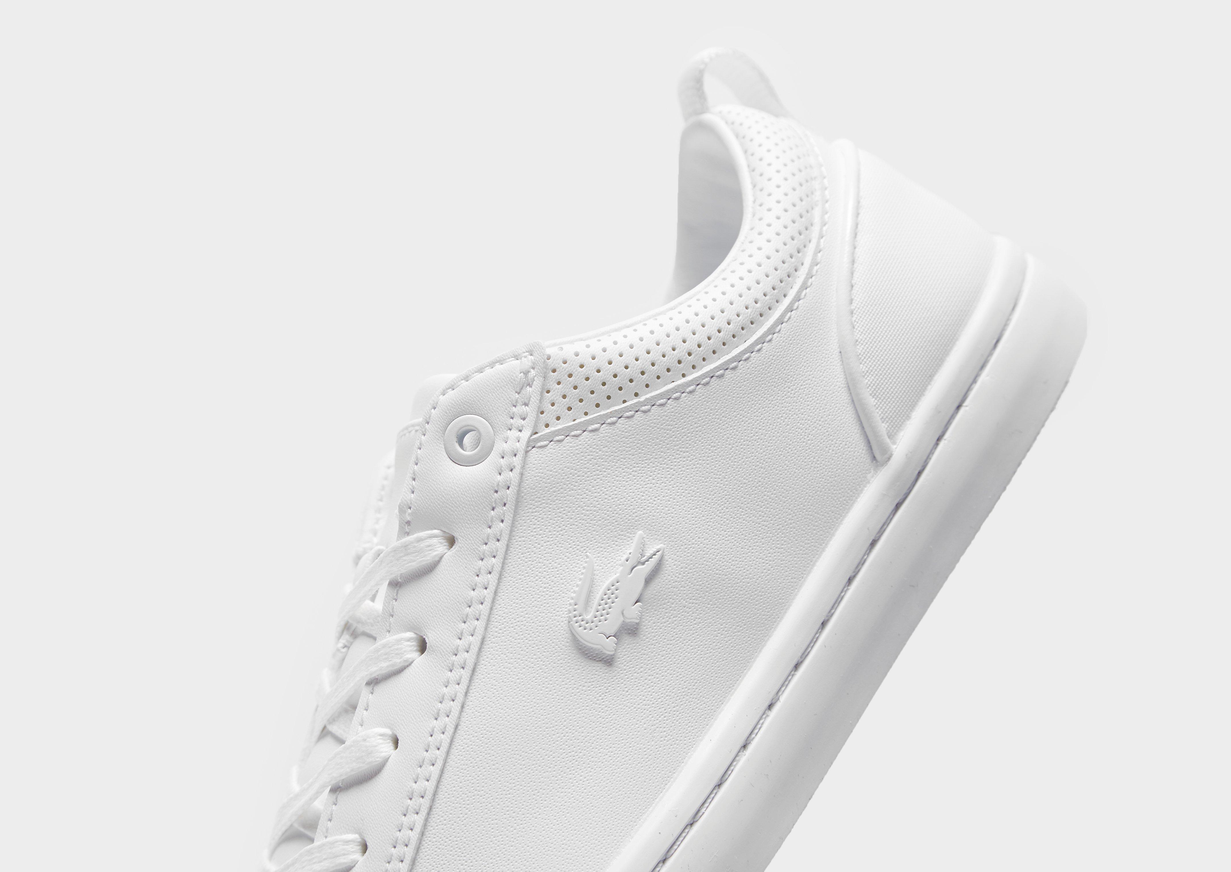 lacoste straightset white womens