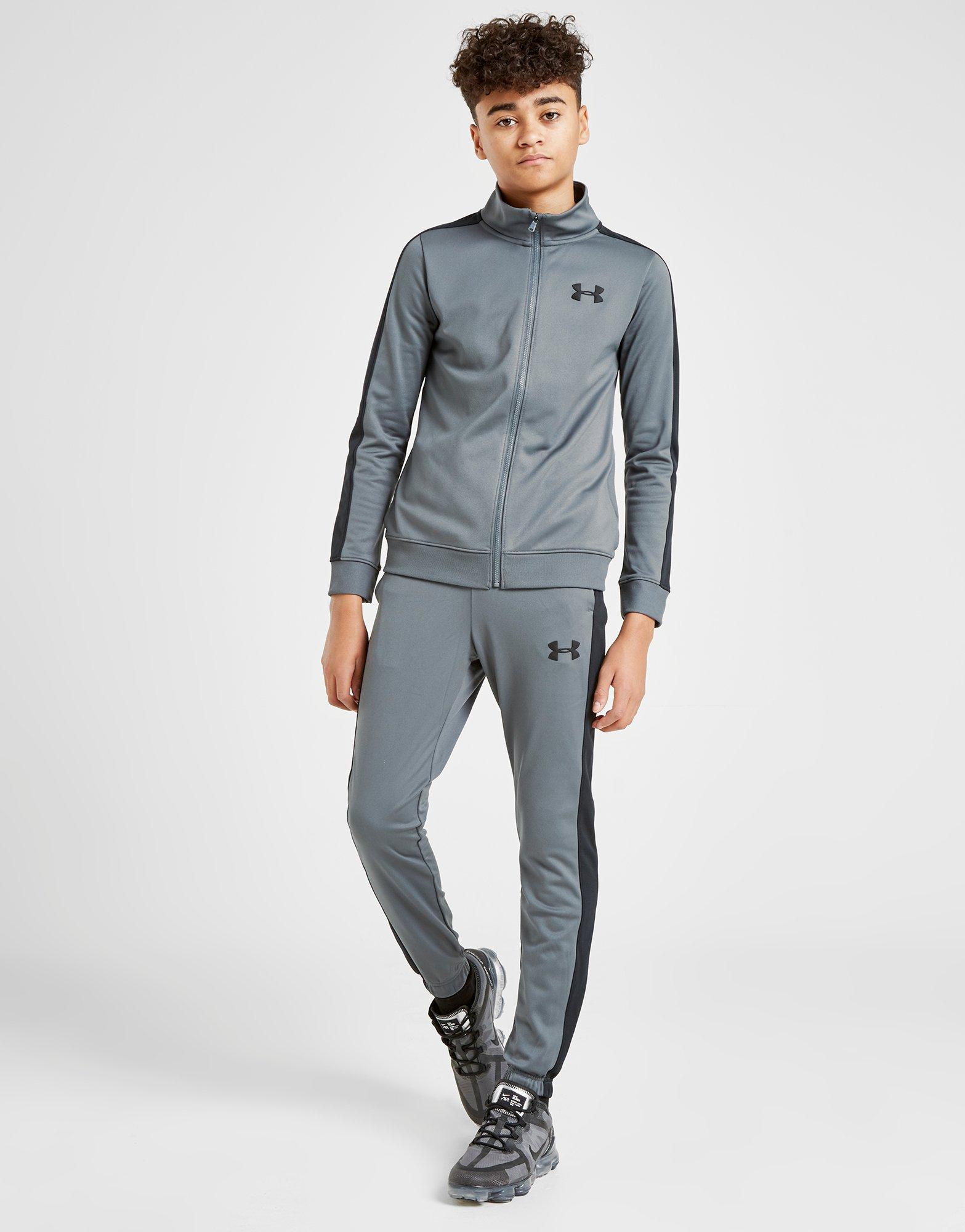 Under Armour Poly Tape Tracksuit Junior 