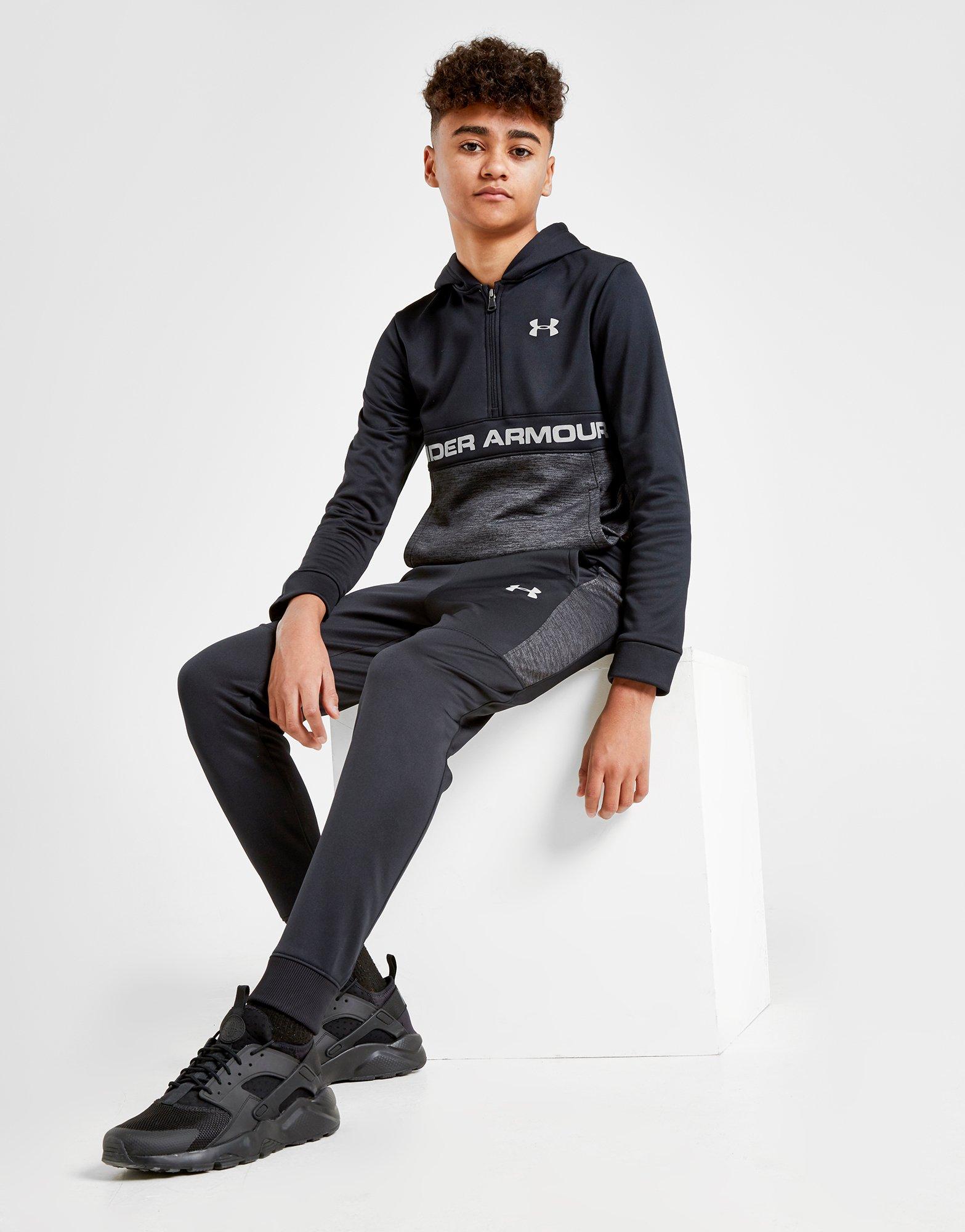 under armour fleece track pants junior