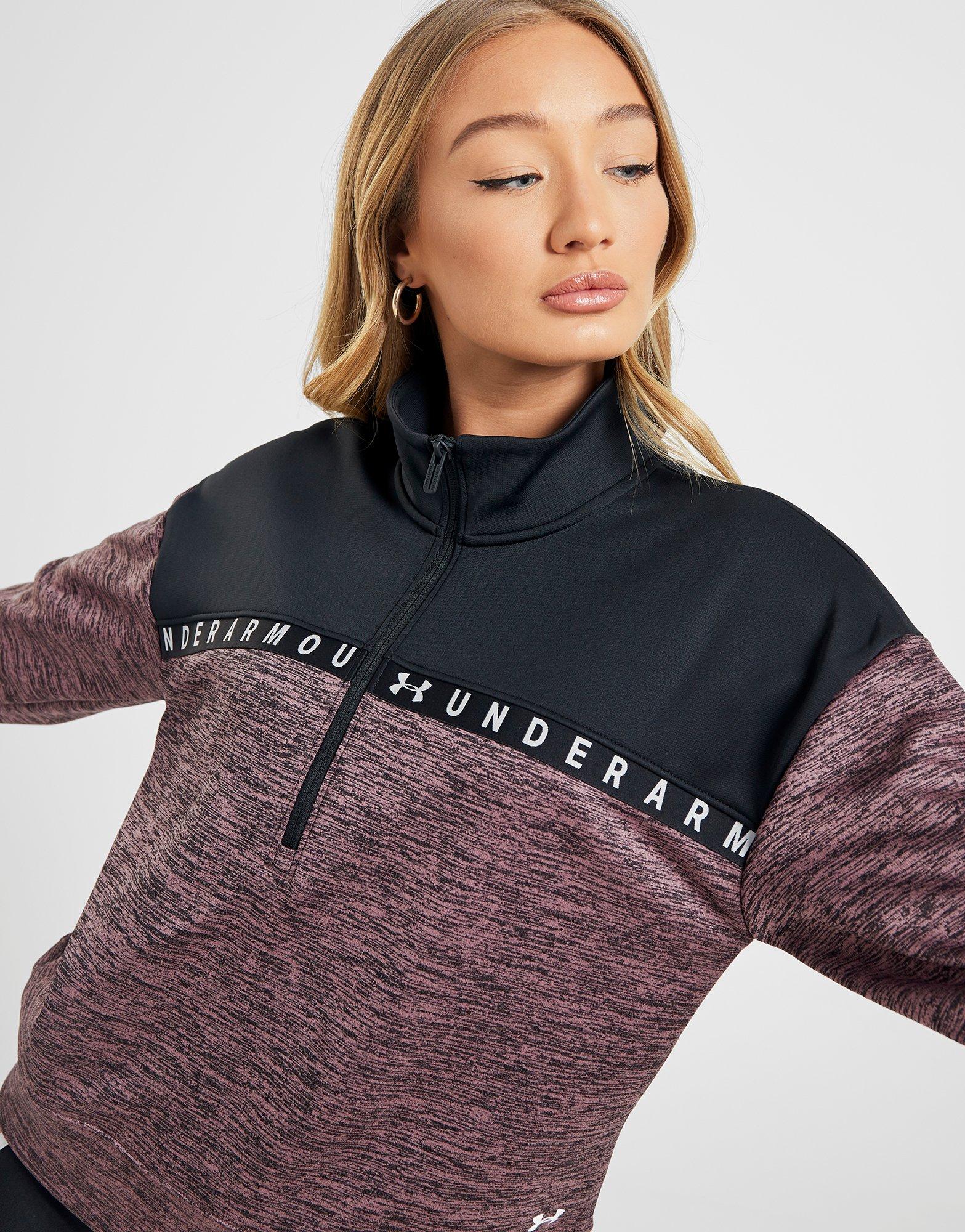 under armour fleece zip