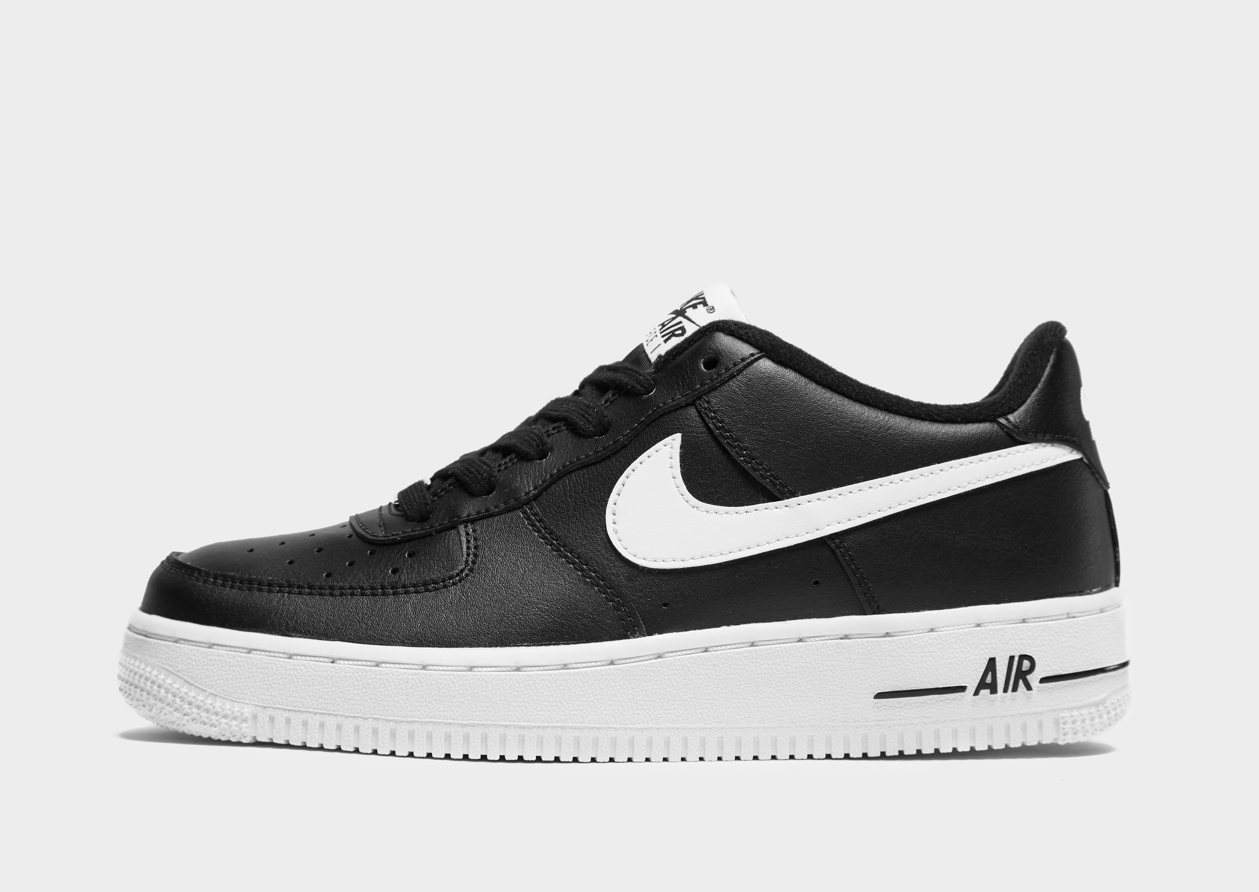 Buy Black Nike Air Force 1 Low Junior | JD Sports | JD Sports Ireland