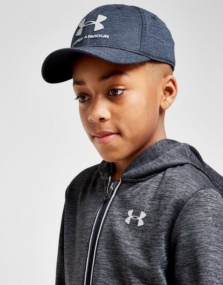 Buy Black Under Armour Fleece Reflective Full Zip Hoodie Junior JD