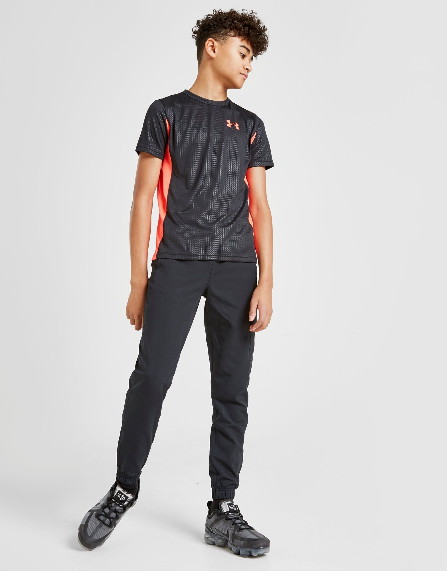 Buy Black Under Armour Woven Cargo Pants Junior JD Sports JD Sports