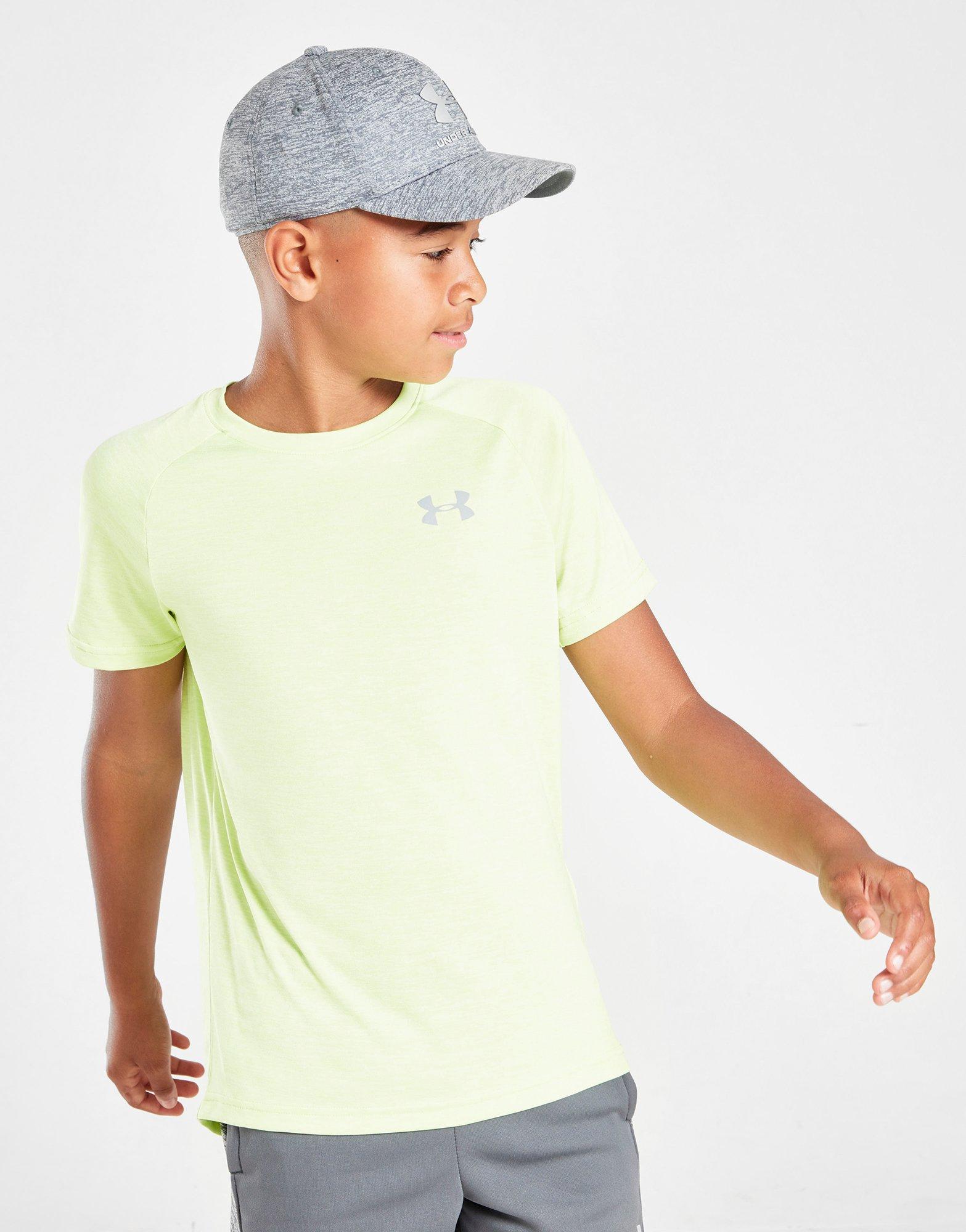 yellow under armour shirt