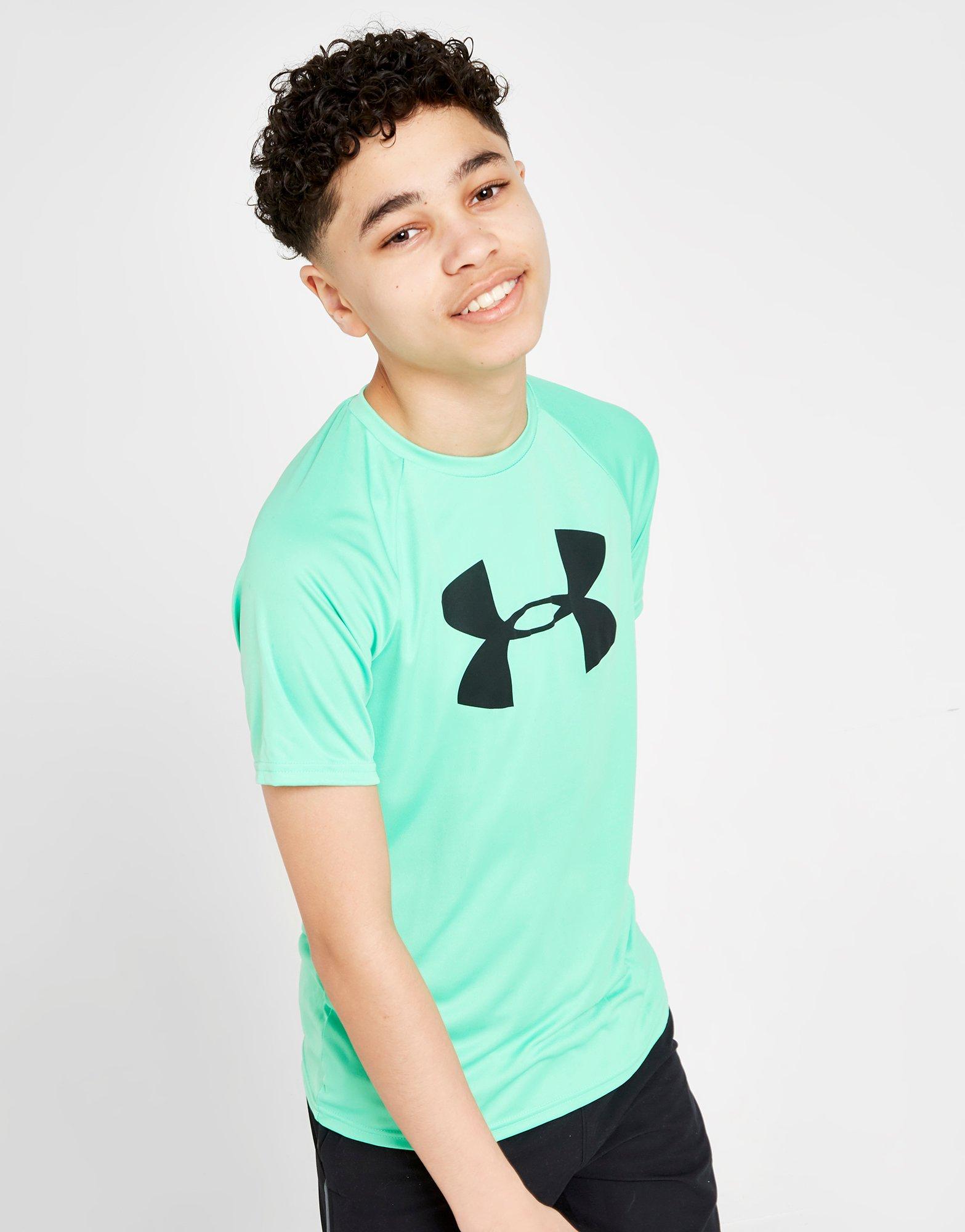 green under armour shirt youth