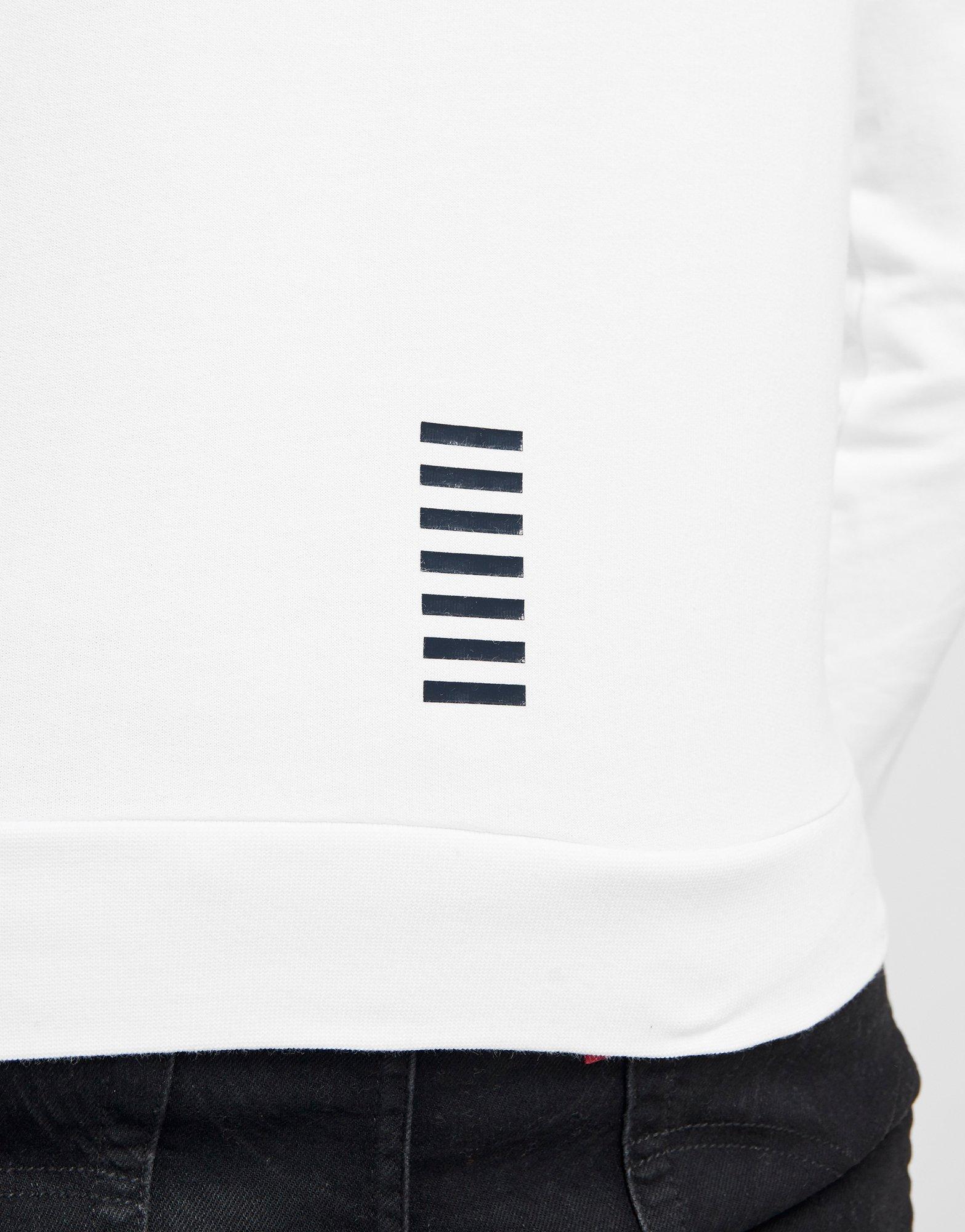 armani hoodie white