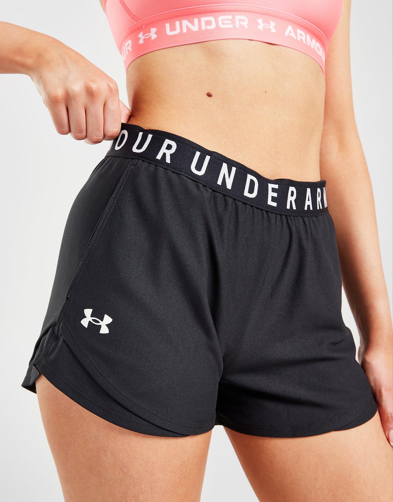 Black Under Armour Play Up Shorts