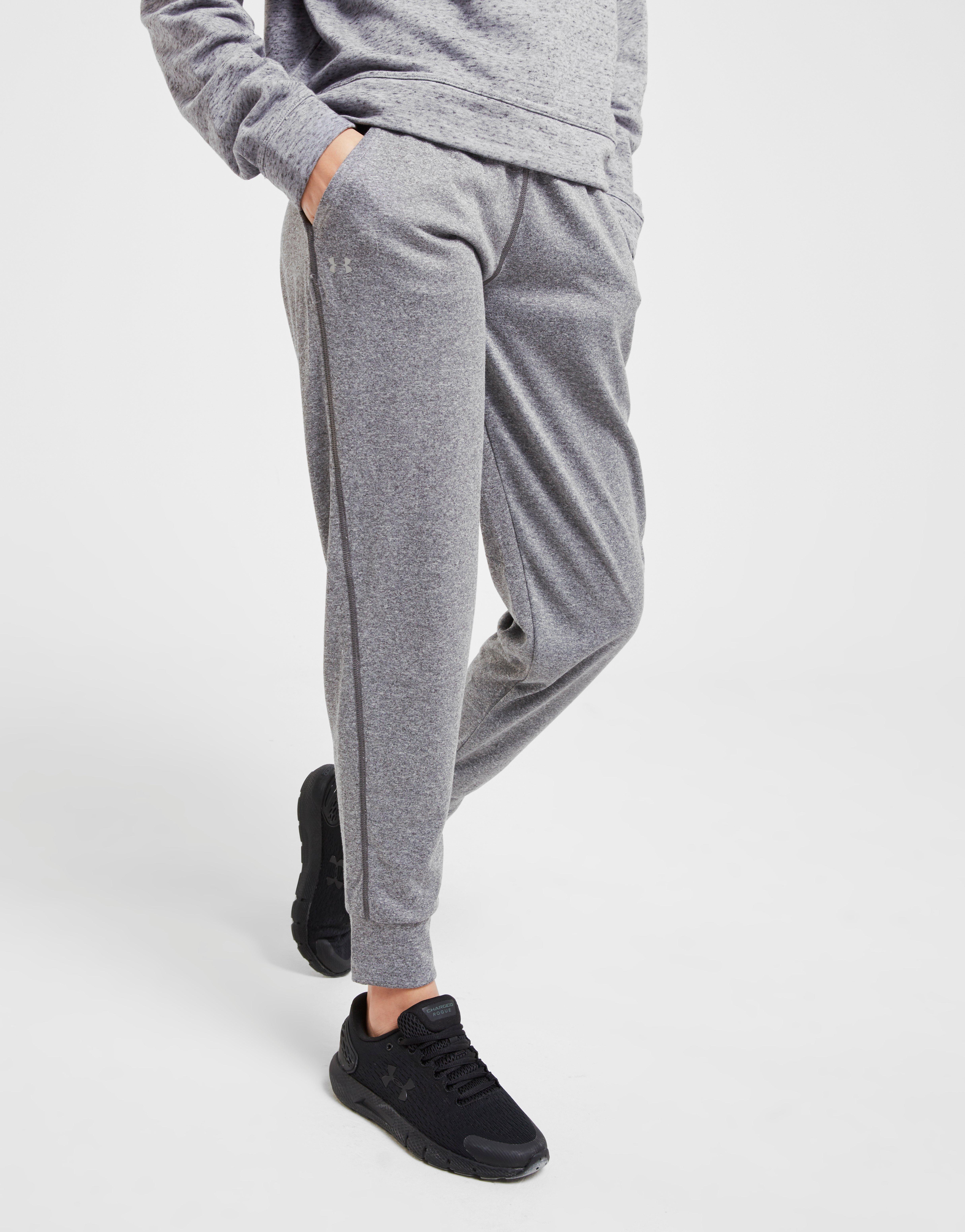 under armour track pants grey