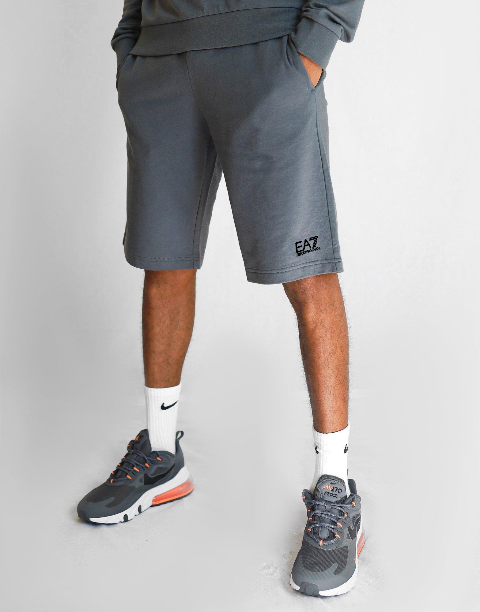 ea7 fleece shorts