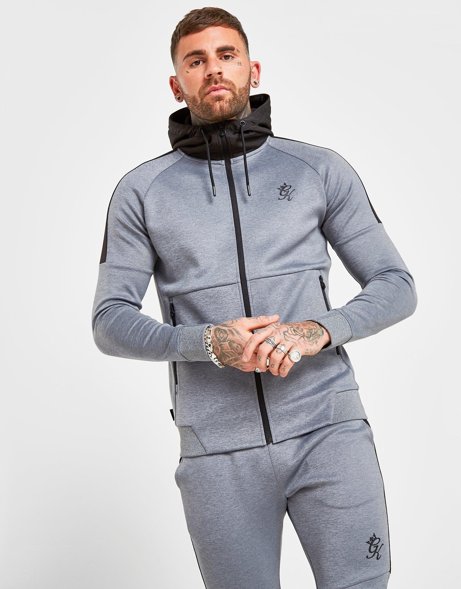 gym king grey hoodie