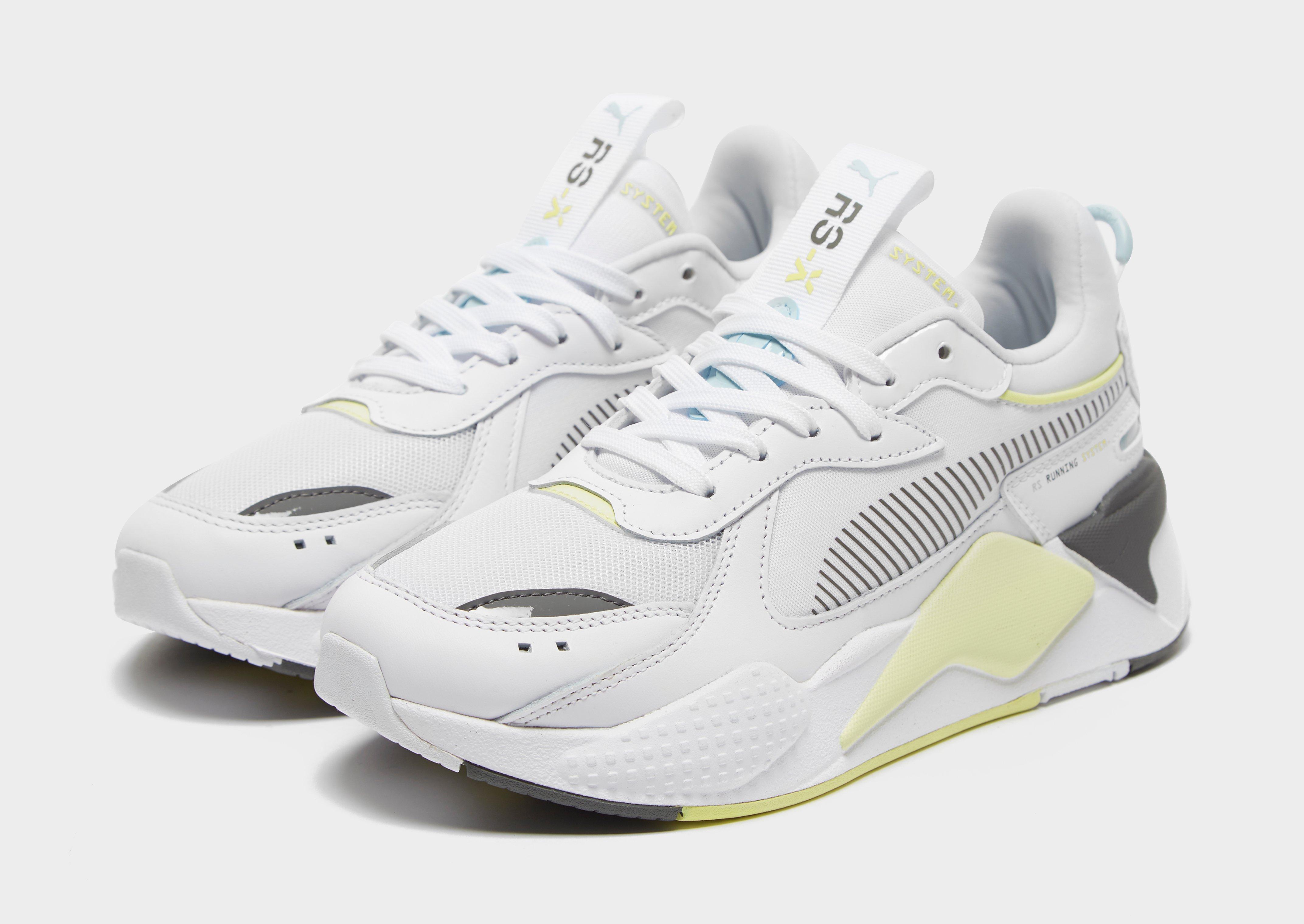 puma rs x women's white